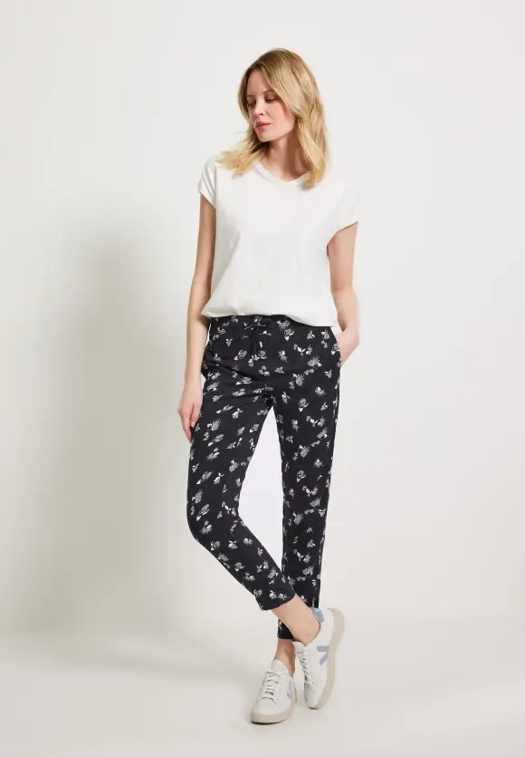 CECIL Loose Fit Hose mit Print