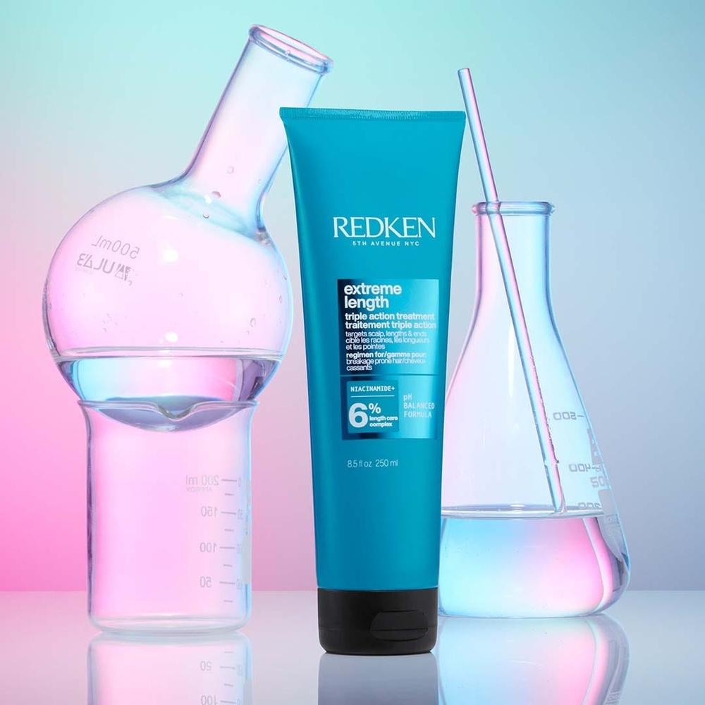 Redken Extreme Length Traitement triple action fortifiant Extreme Length pour cheveux longs