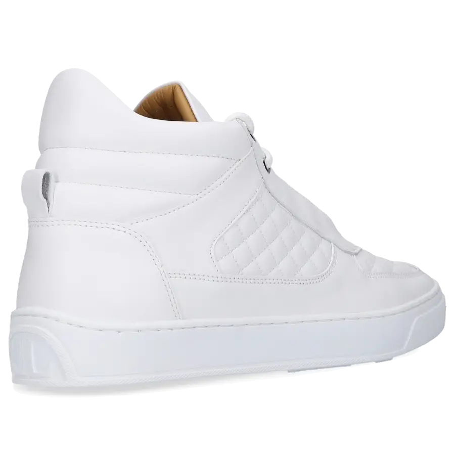 Leandro Lopes - Sneaker high FAISCA Kalbsleder - weiß