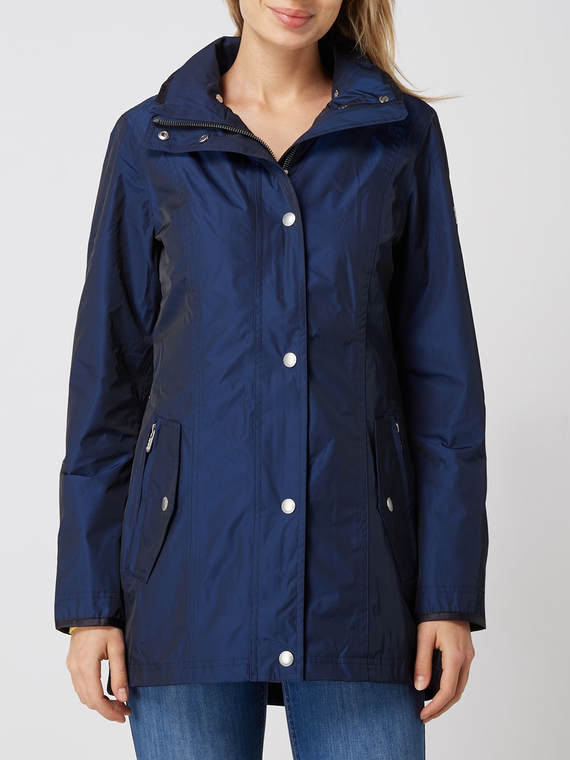 Romance 812 Funktionsjacke mit abnehmbarer Kapuze in blau