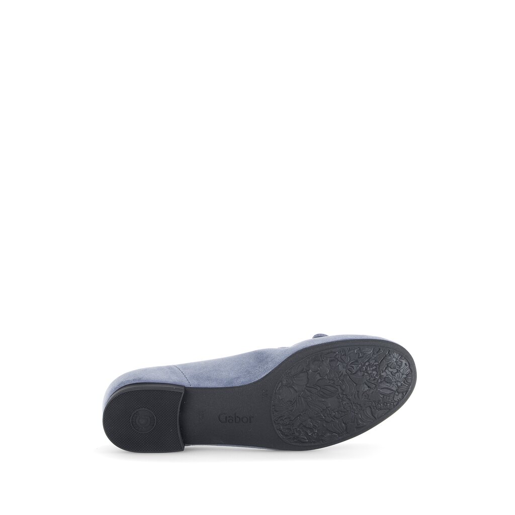 Gabor comfort Eleganter Ballerina blau