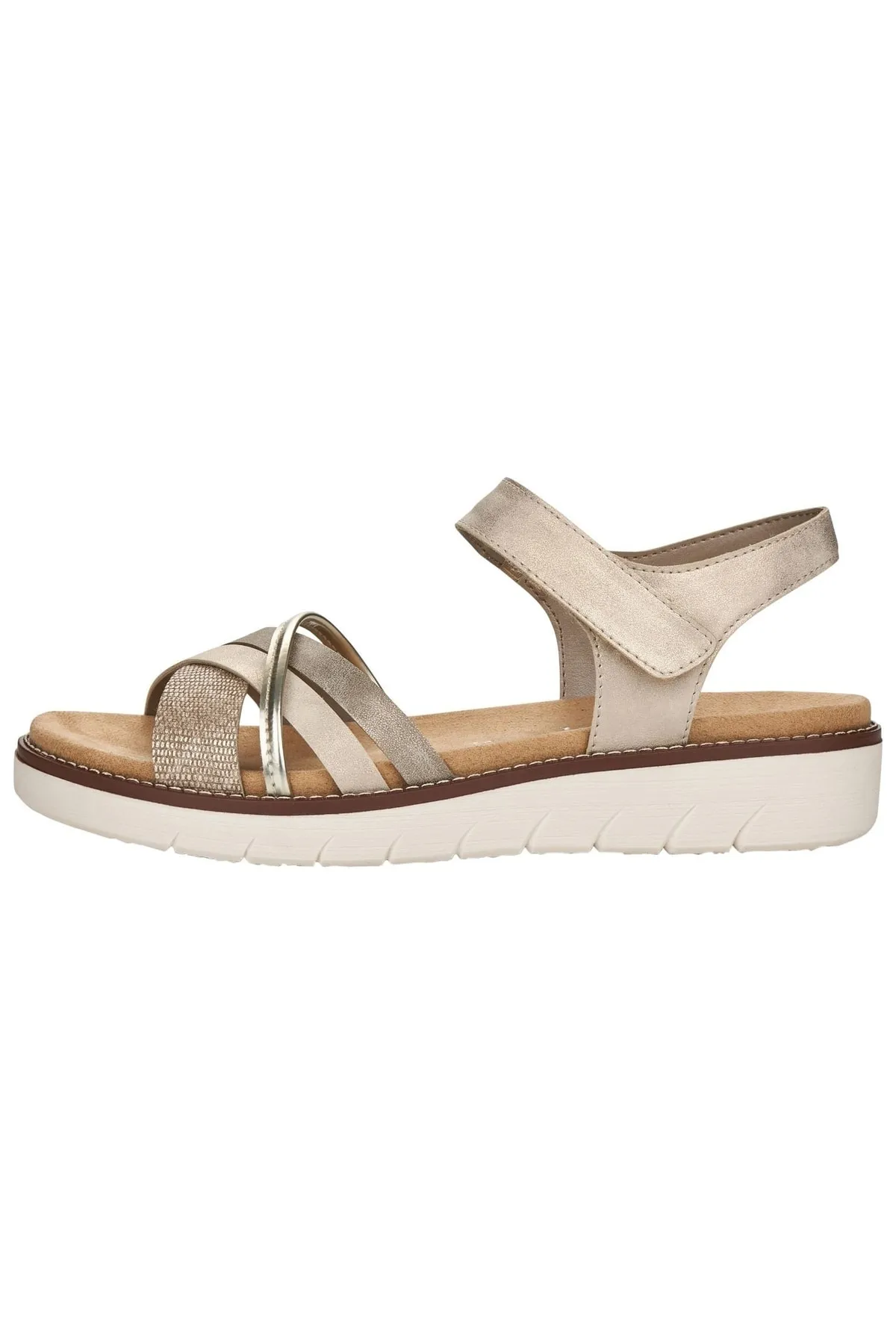 Remonte  Sandalette - Metallisch - Flacher Absatz