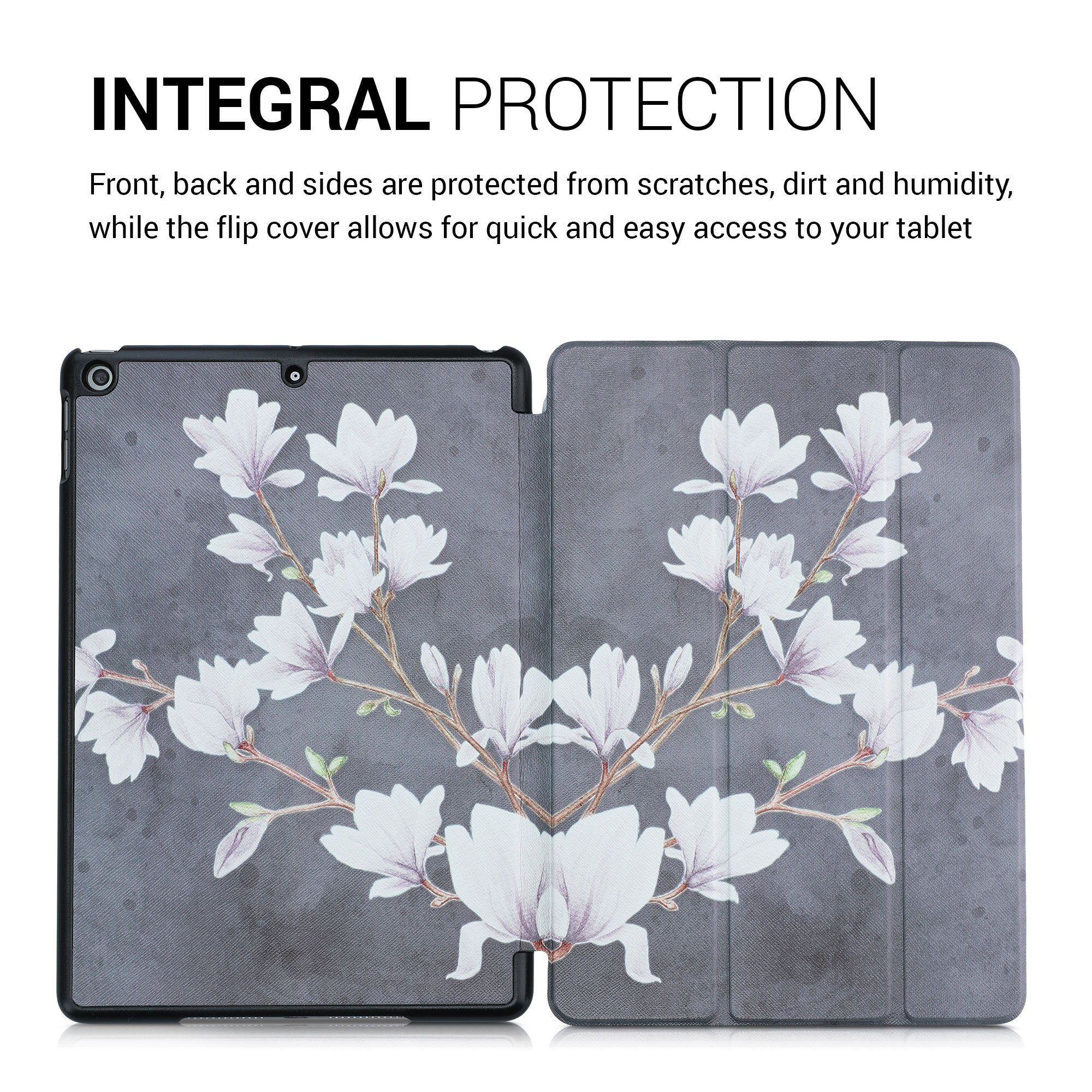 kwmobile Tablet-Hülle Hülle für Apple iPad 10.2 (2019/2020/2021 - 7./8./9. Gen), Smart Cover Tablet Case Schutzhülle