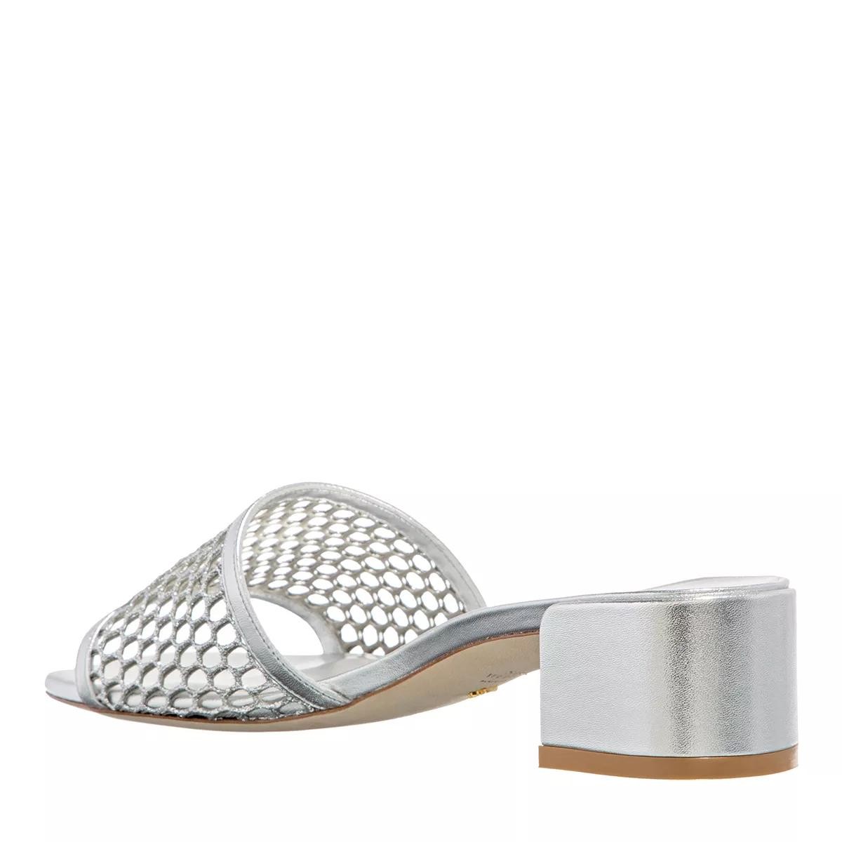 STUART WEITZMAN Pantoletten silber Slide