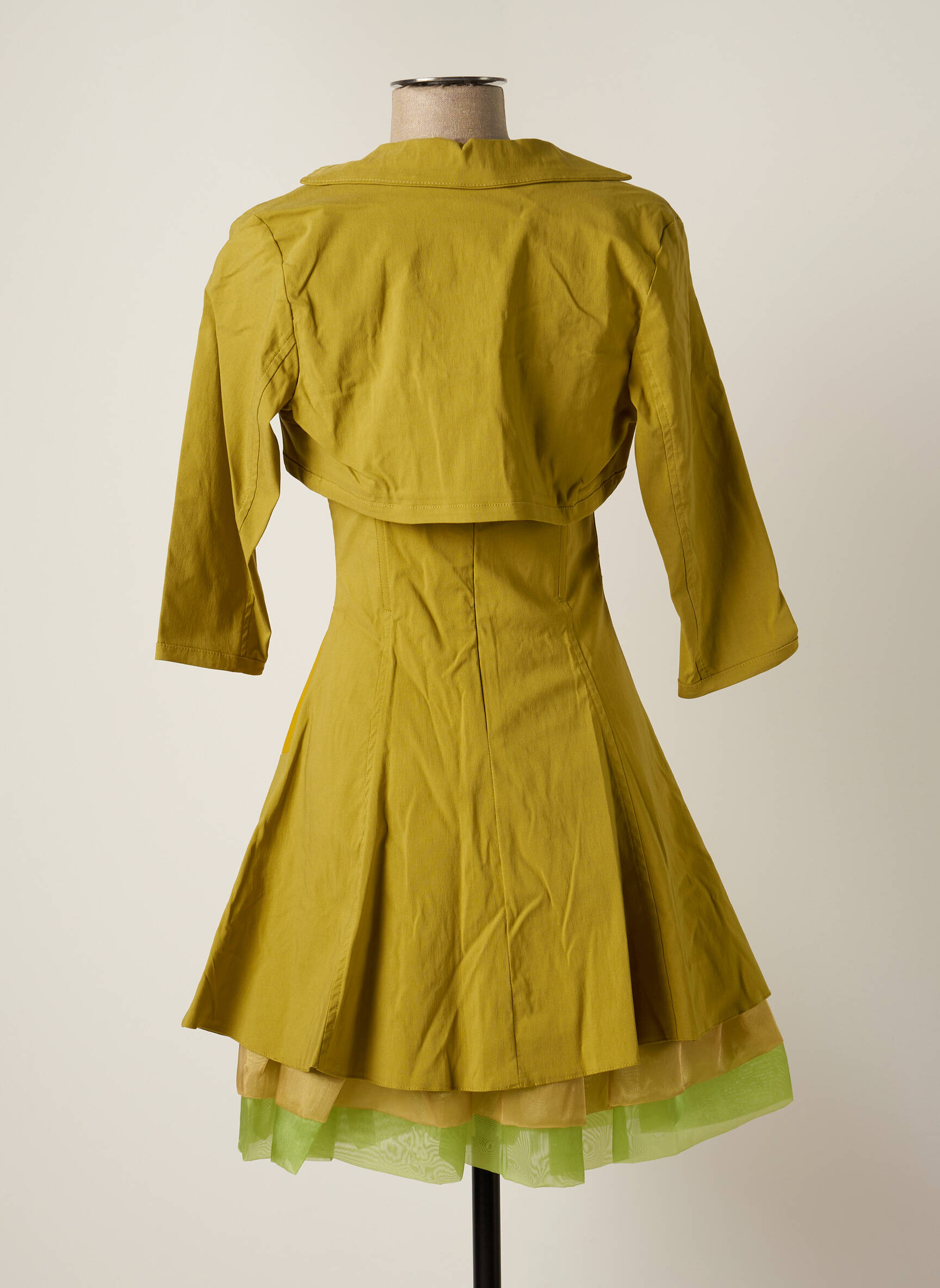 Just Side Ensembles Robe Femme couleur vert