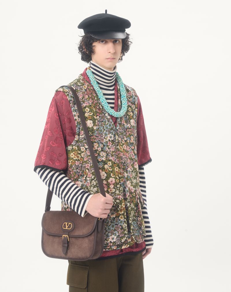 Valentino Gobelin Vest med Jacquard mønster Apres L'Hiver