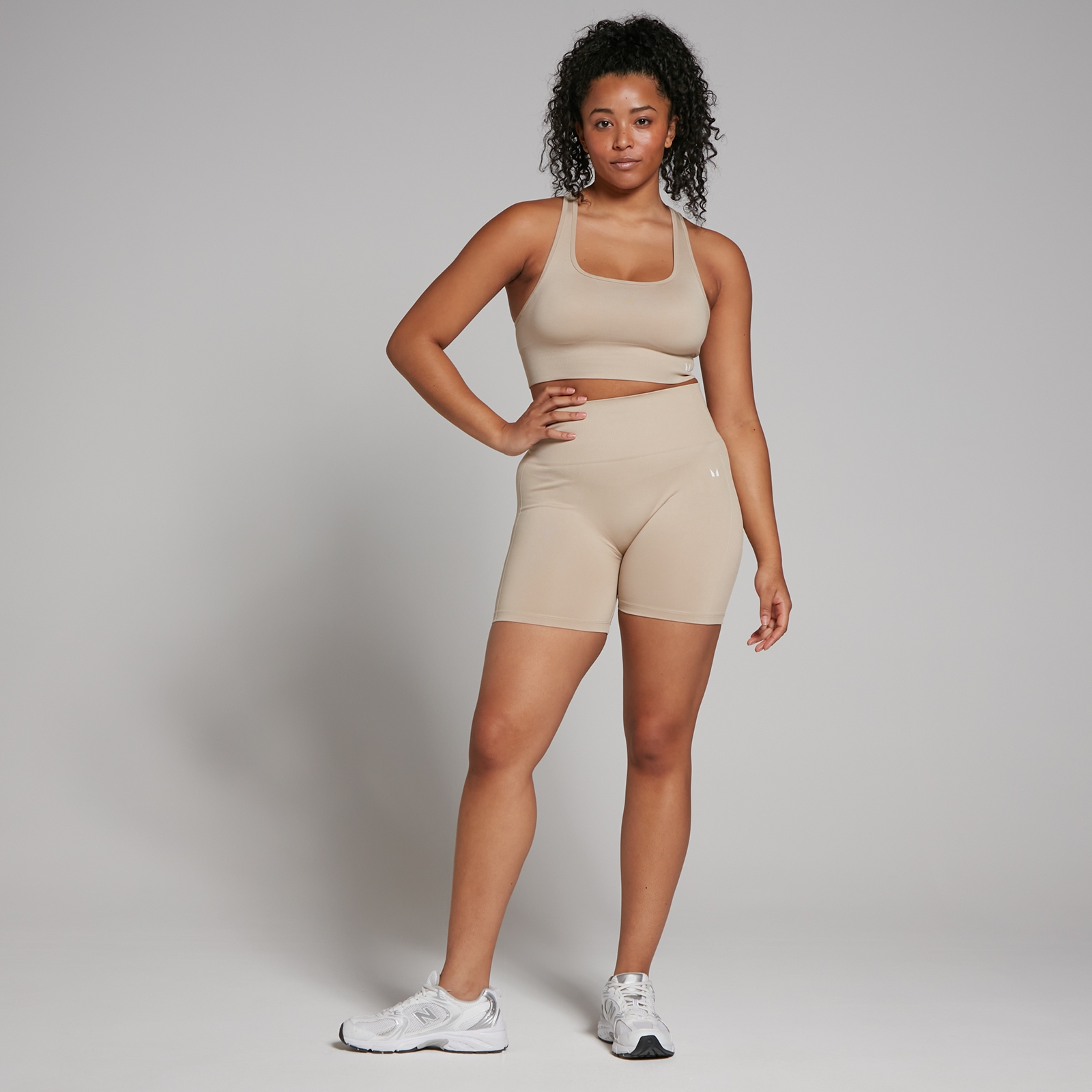 Brassière de sport sans coutures MP Shape pour femmes – Grès