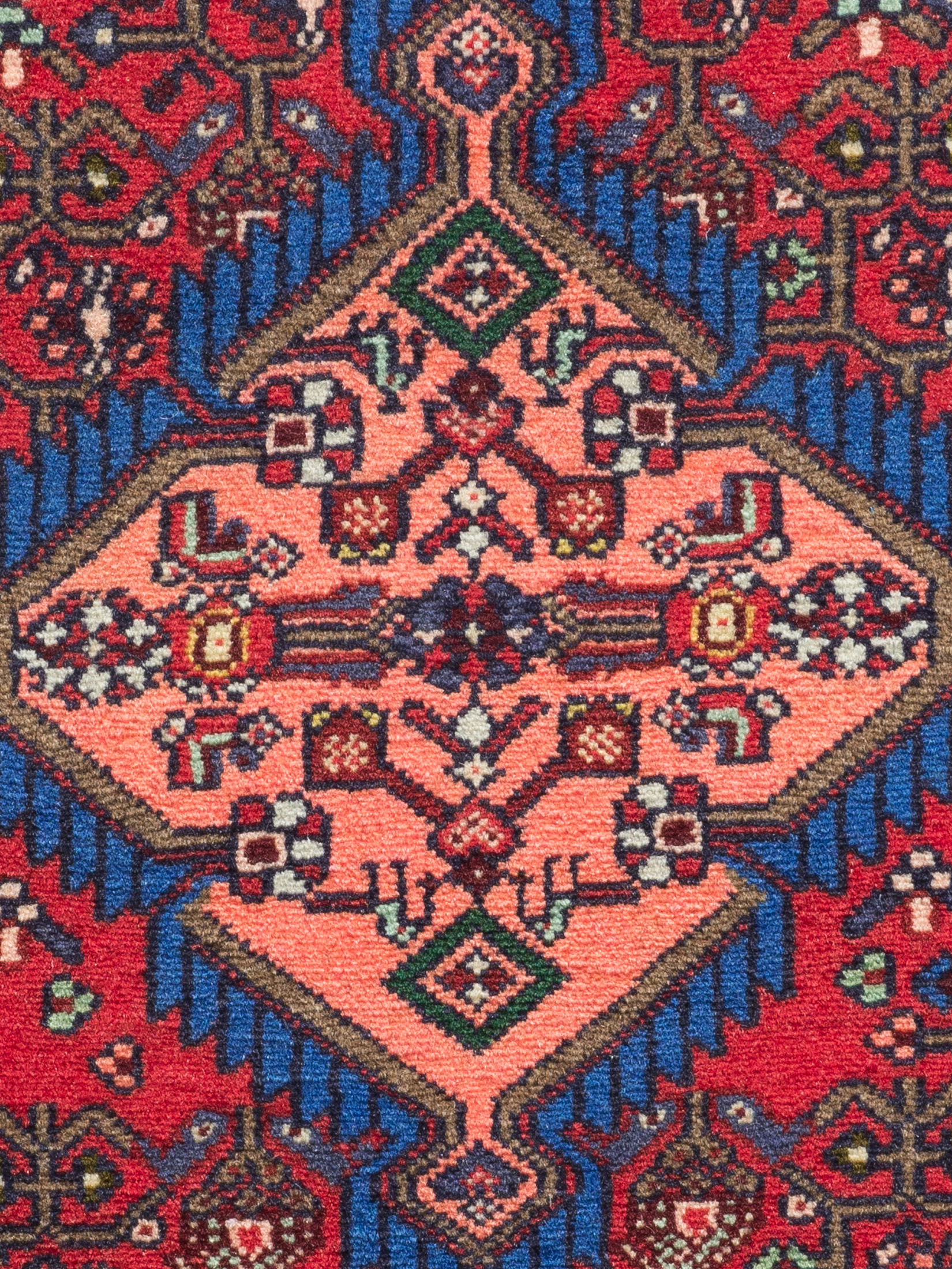 Tadjabad Hamadan ca. 75 x 115 cm, Unikat / Einzelstück