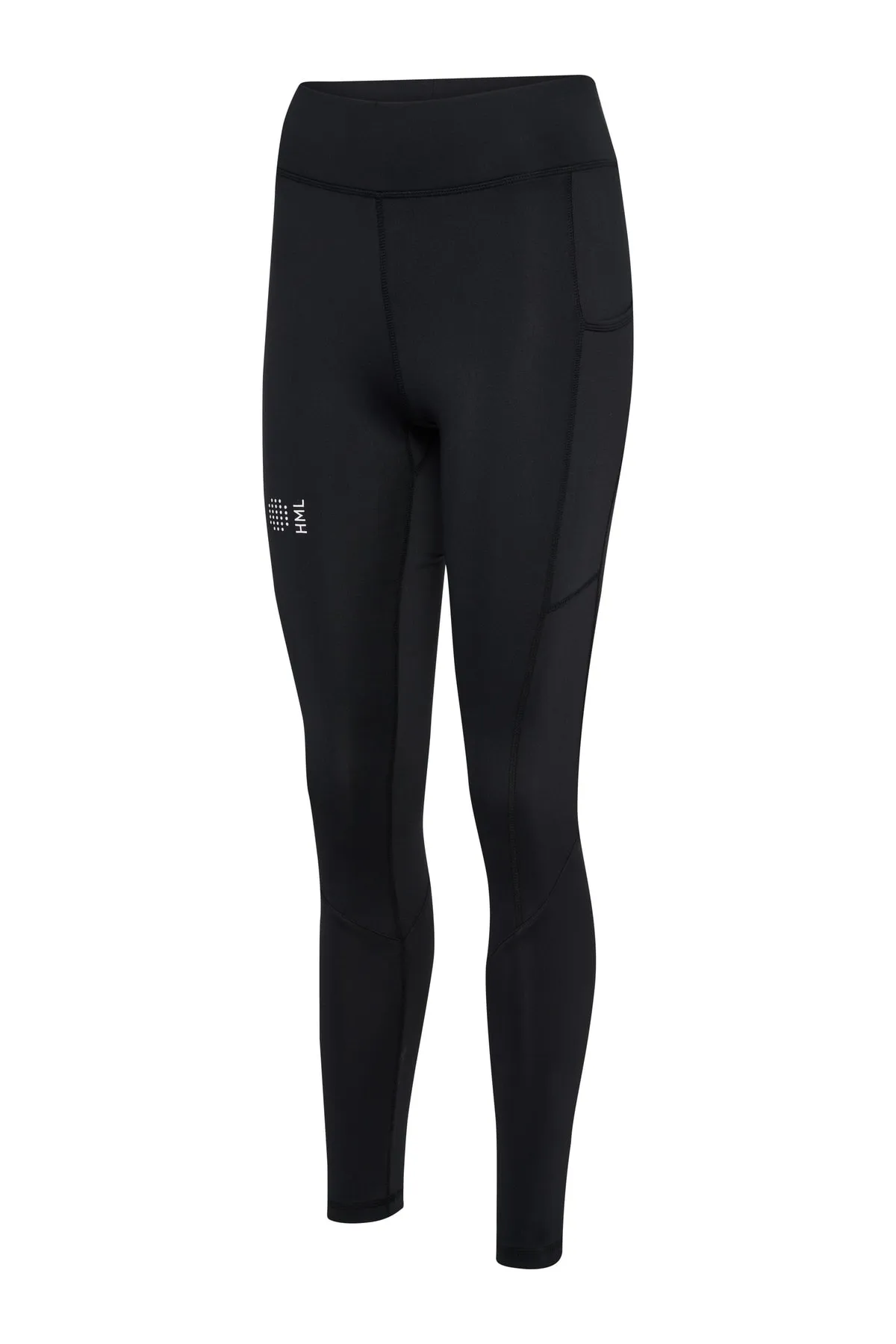 hummel  Sport-Leggings - Schwarz - Mittlerer Bund