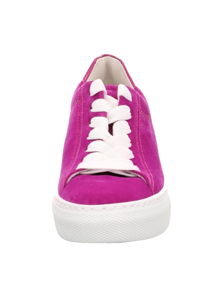 Gabor Comfort Plateau Schnürschuhe in Pink günstig kaufen