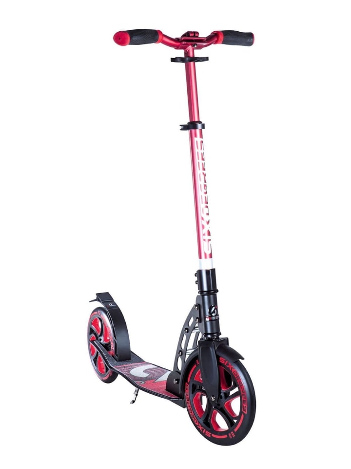 authentic Six-Degrees Aluminium Scooter 230mm RS Farbe: Rot (513) günstig kaufen onesize