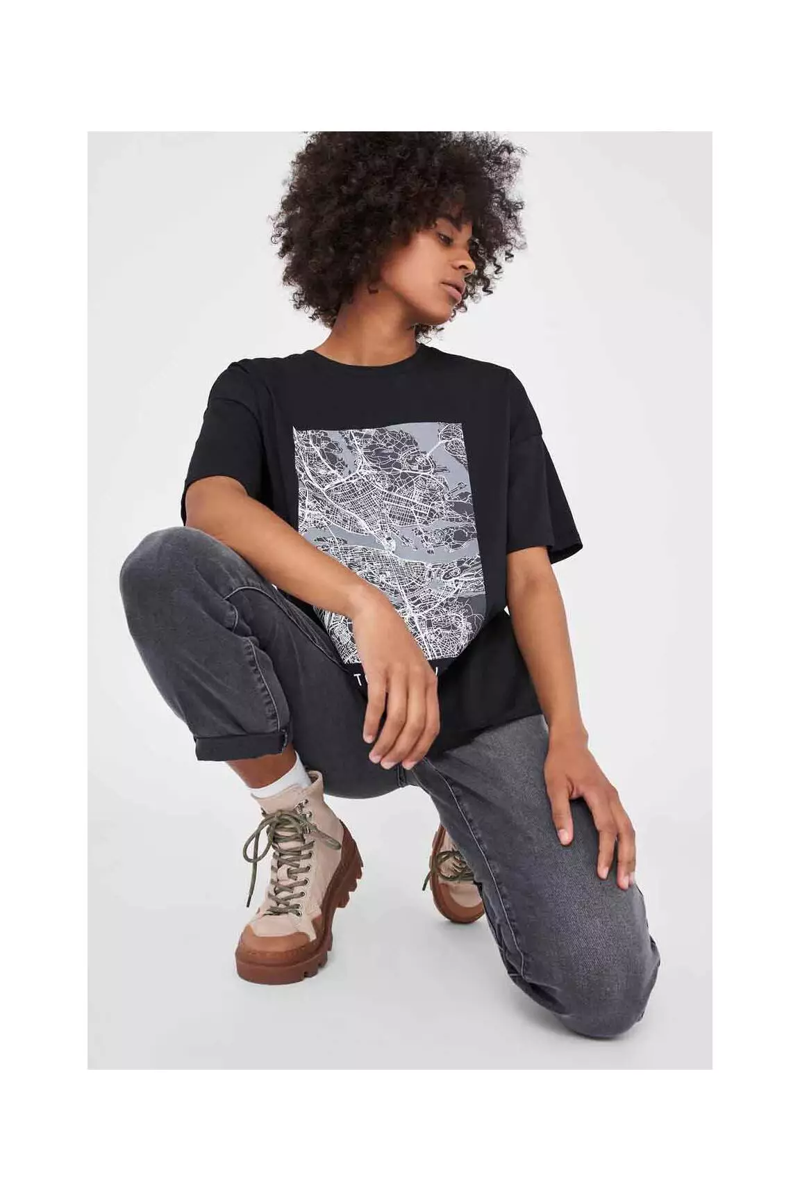 Noisy May Tshirts Femme couleur noir