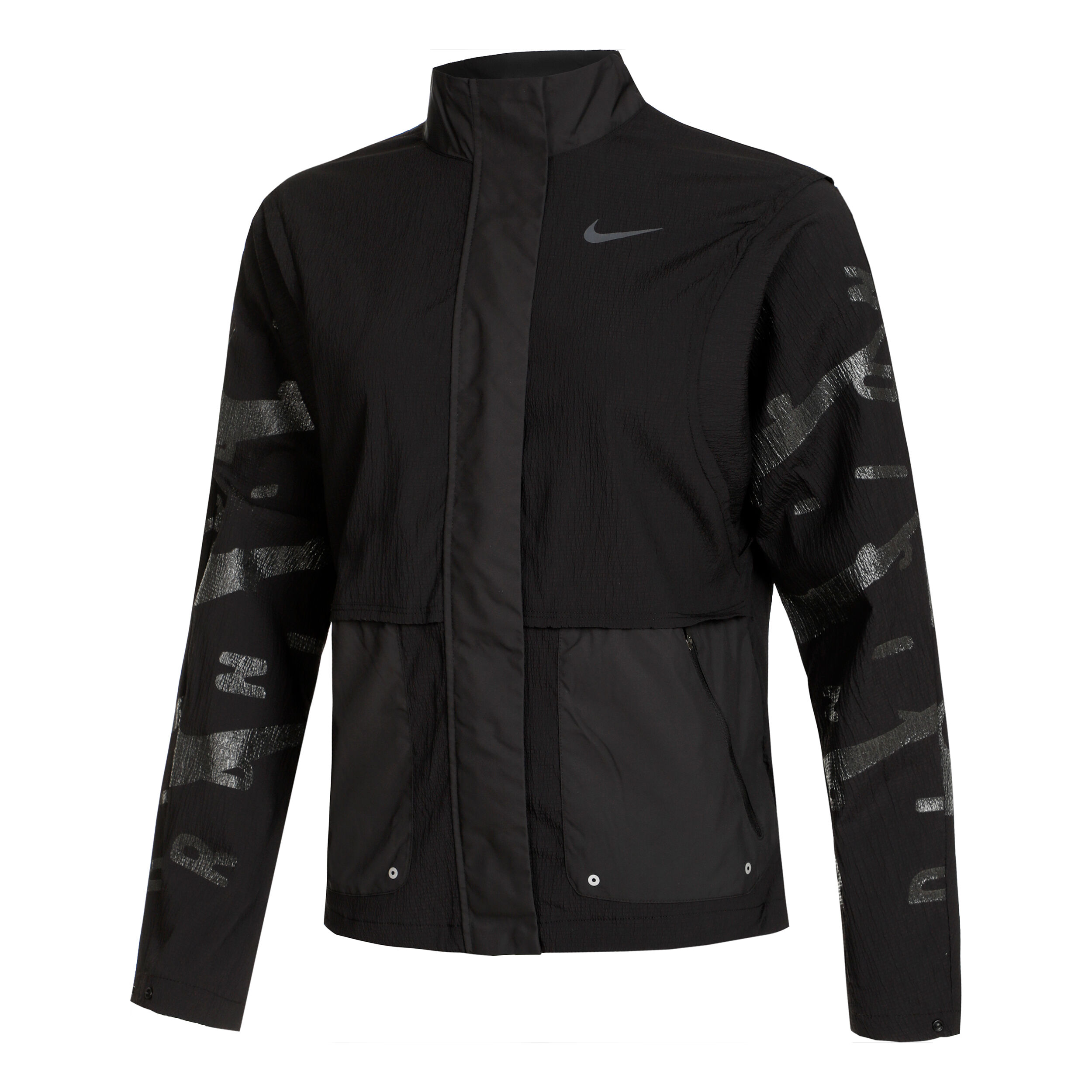 TF Run Division Laufjacke Damen - Schwarz