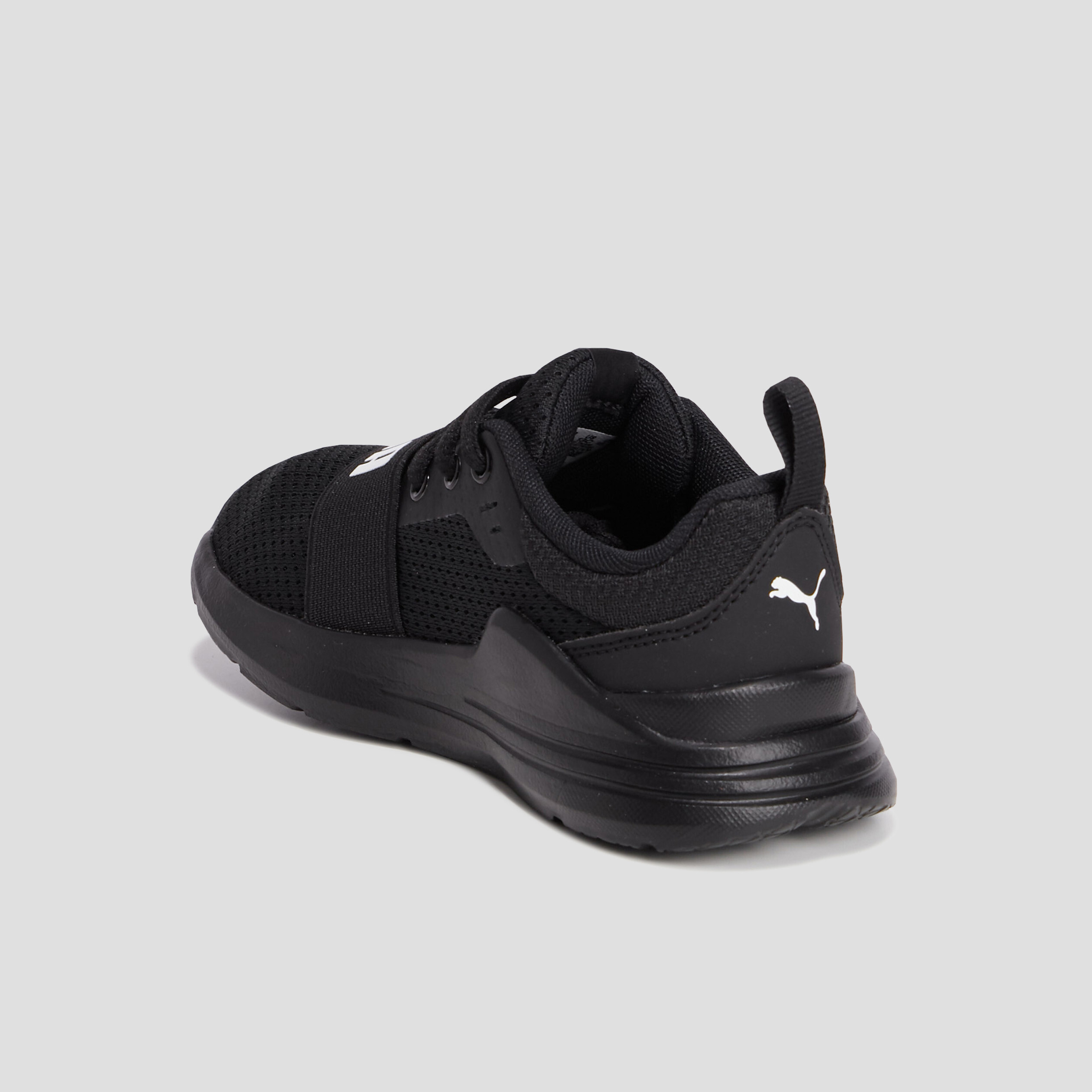 Runnings à lacets Puma Wired noir garçon | La Halle