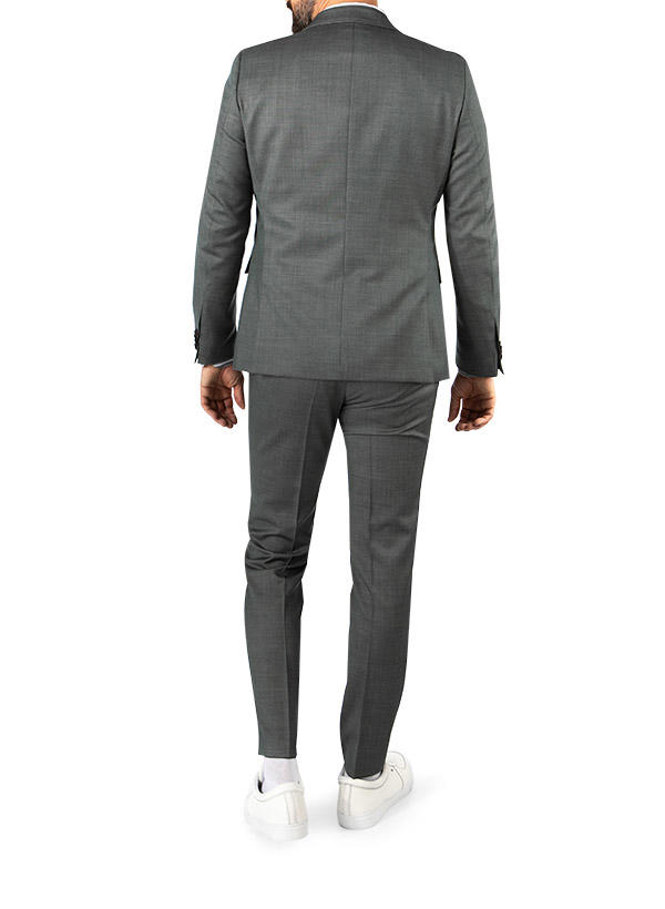 CG, Anzug, Slim Fit, Schurwoll-Stretch, salbei meliert
