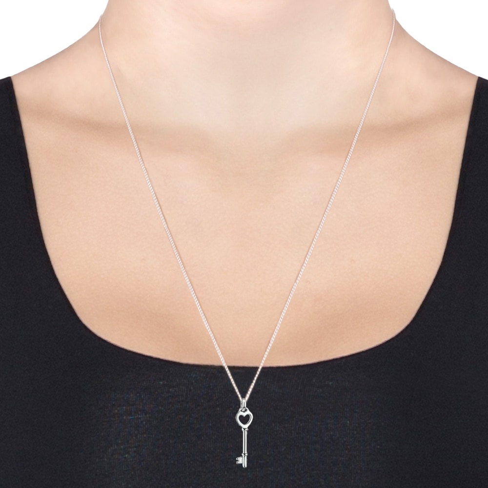 Elli Elli Collier Partnerketten Schlüssel Herz 925 Sterling Silber collier