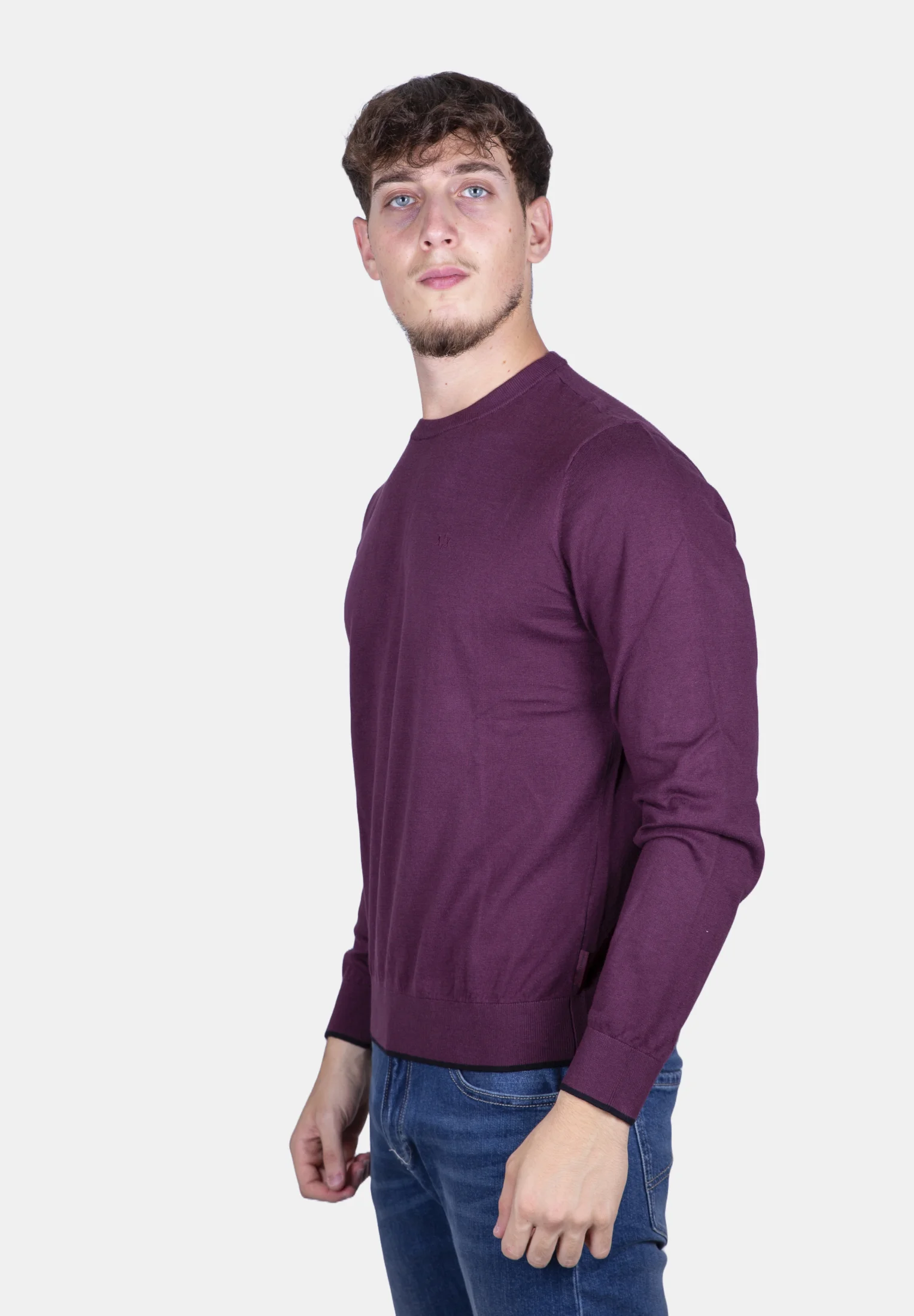 Suéter de cuello redondo Armani Exchange