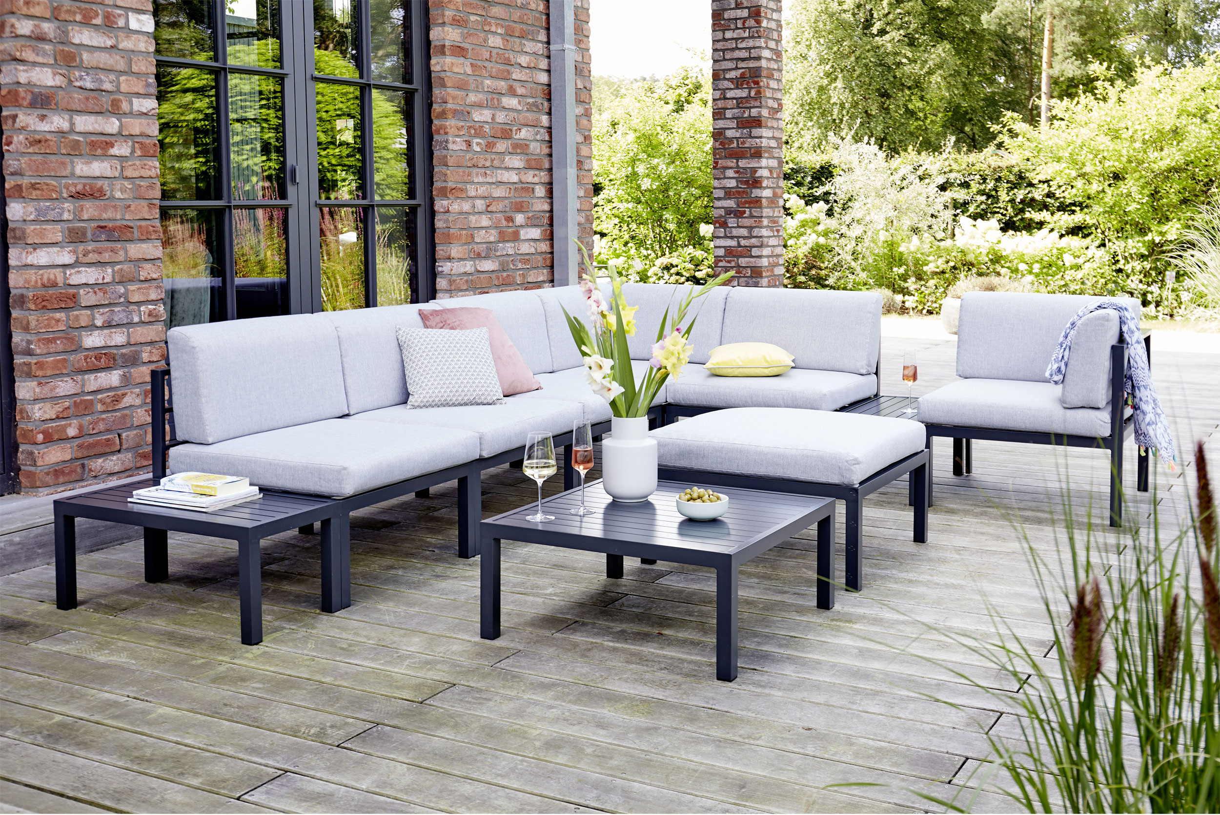 OUTDOORGartenlounge Mittelteil