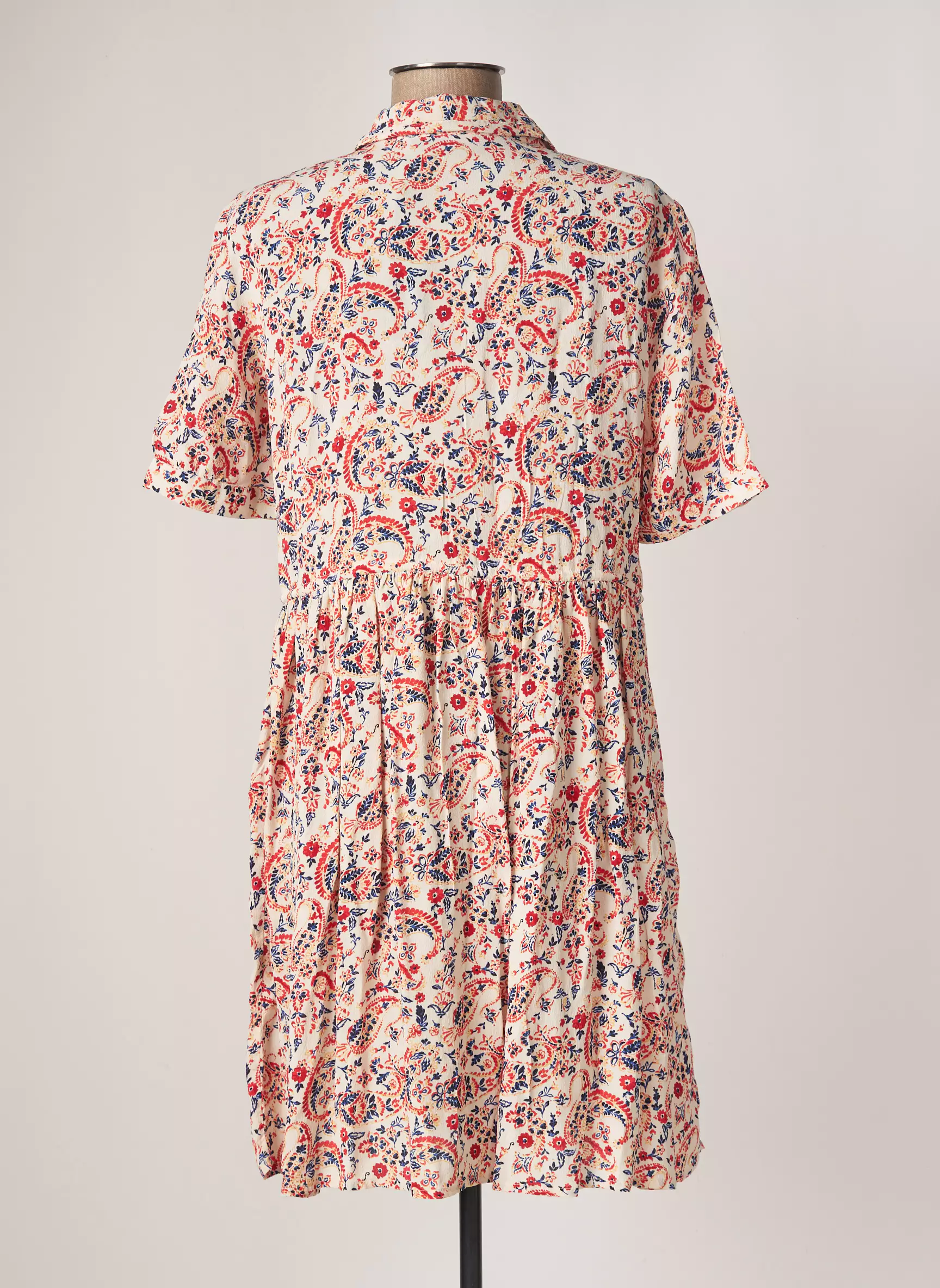 Pieces Robes Courtes Femme couleur orange