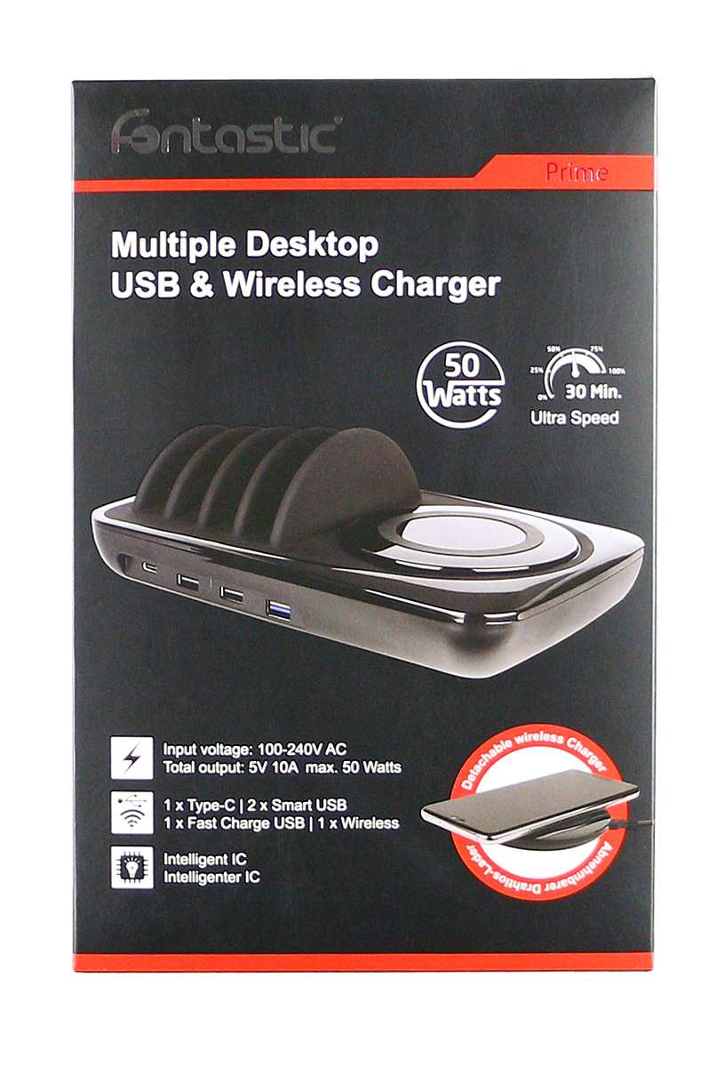 Fontastic Multiport USB Ladestation 