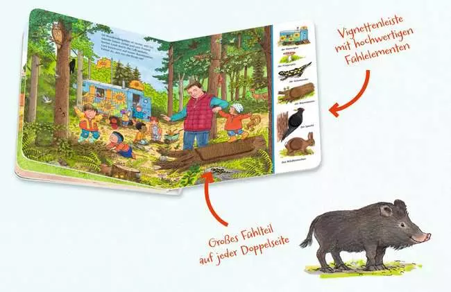 Sachen suchen, Sachen fühlen: Im Wald