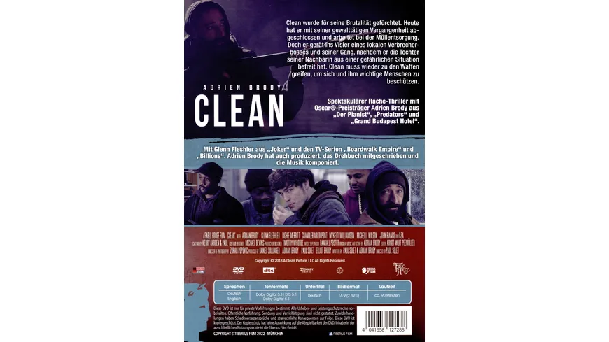 Clean - Rache ist ein schmutziges Geschäft