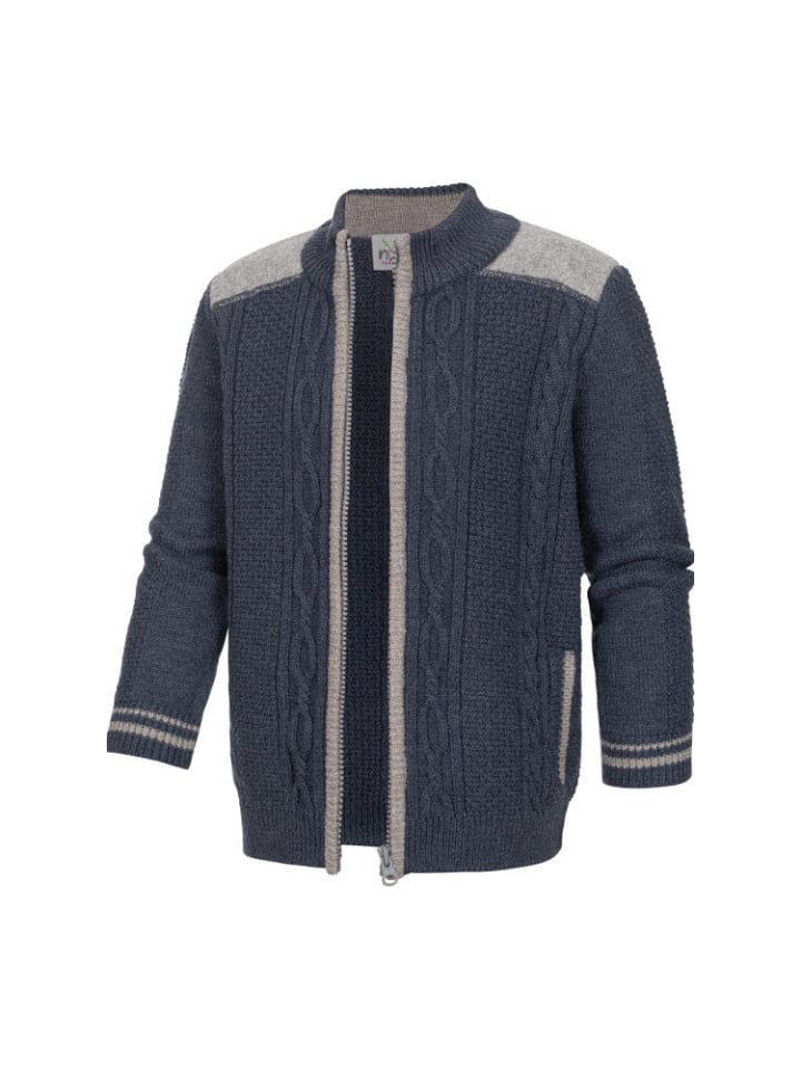 Nübler Kinderstrickjacke Igor in Blau günstig kaufen