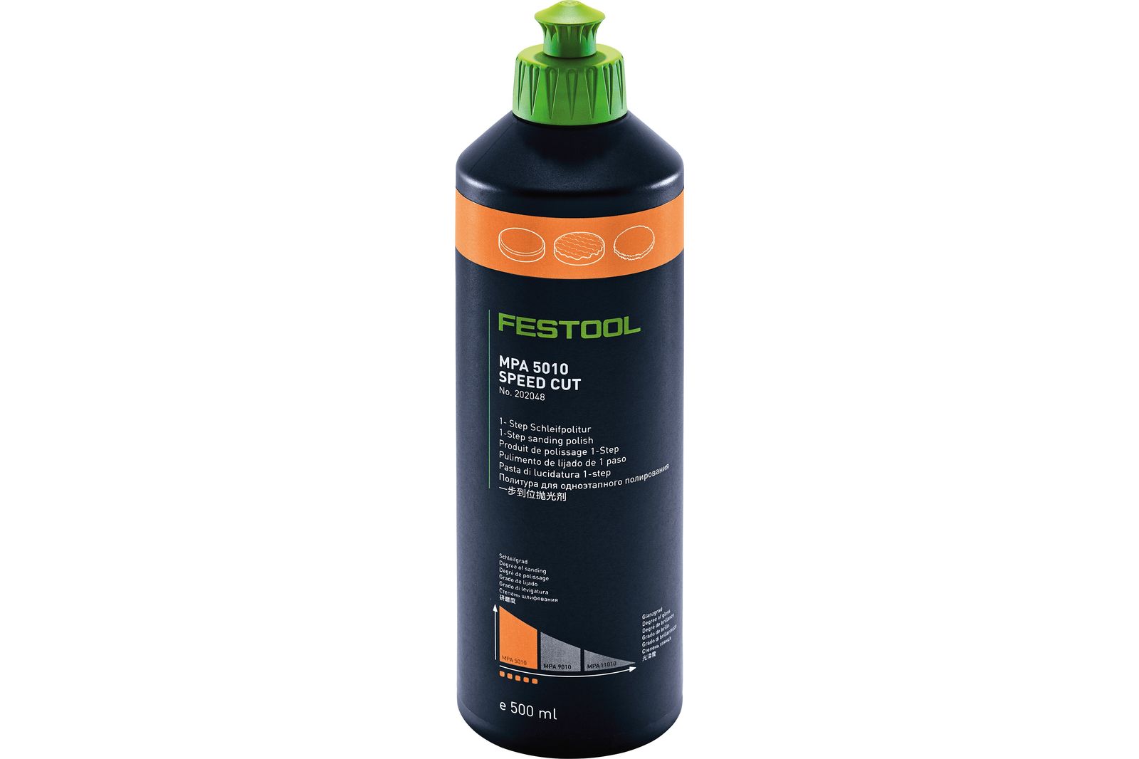 Accesorii Festool 202048 Material de lustruit MPA 5010 OR/0.5L
