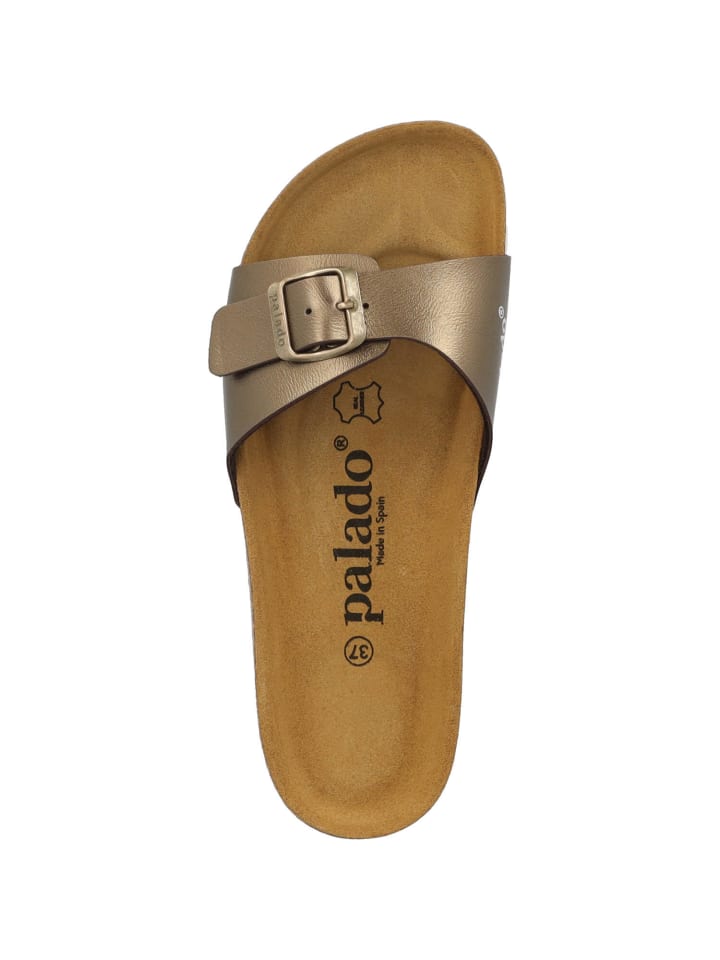palado Pantoletten in bronze metallic günstig kaufen