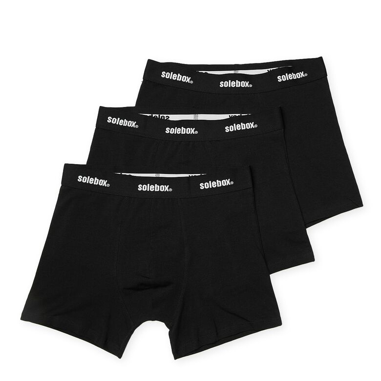 solebox Boxershorts 3 Pack black