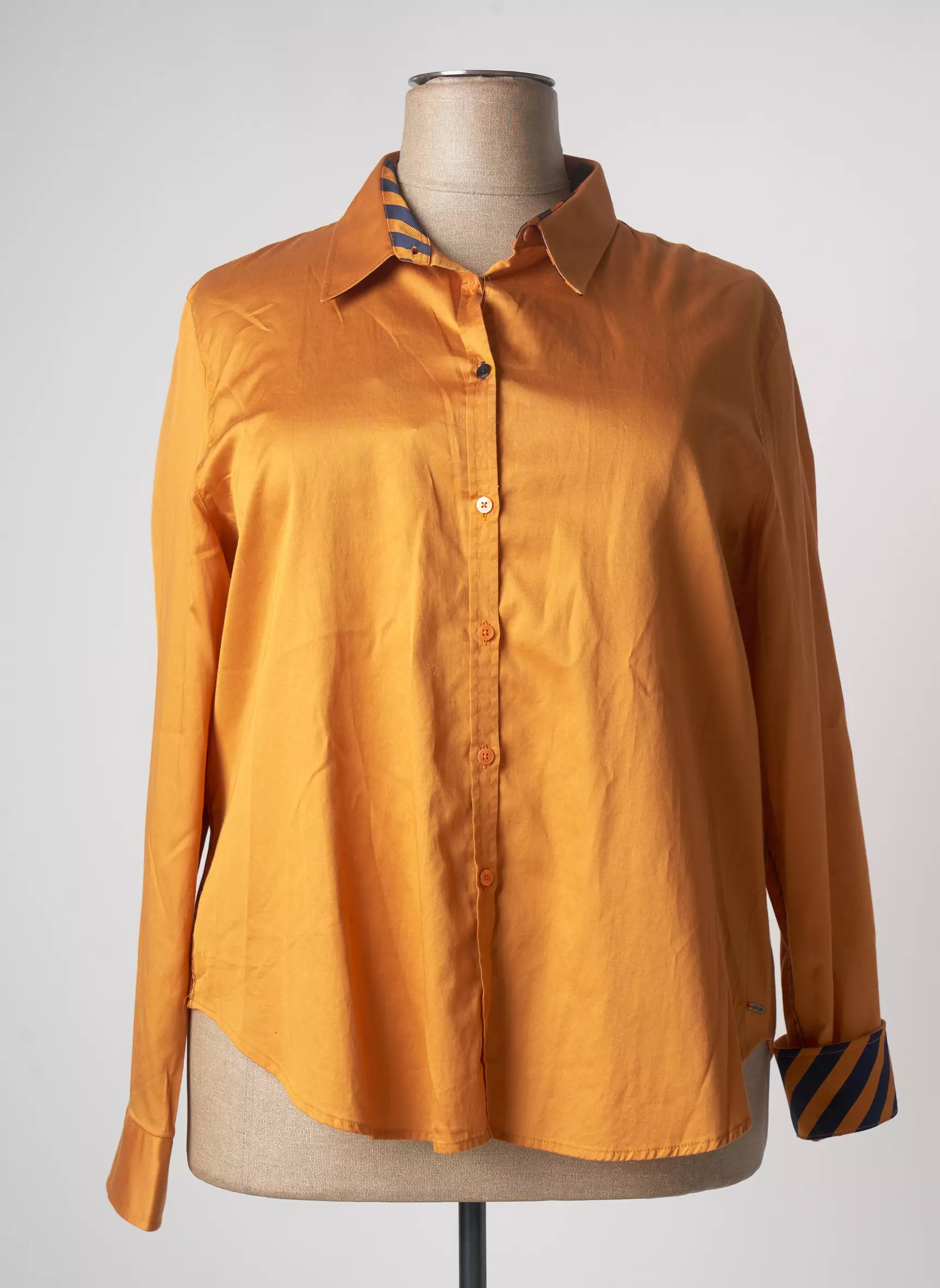 Saint James Chemisiers Femme couleur orange