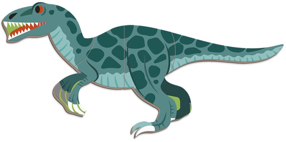 Janod Lernspielzeug Magnetbuch - Dinosaurier
