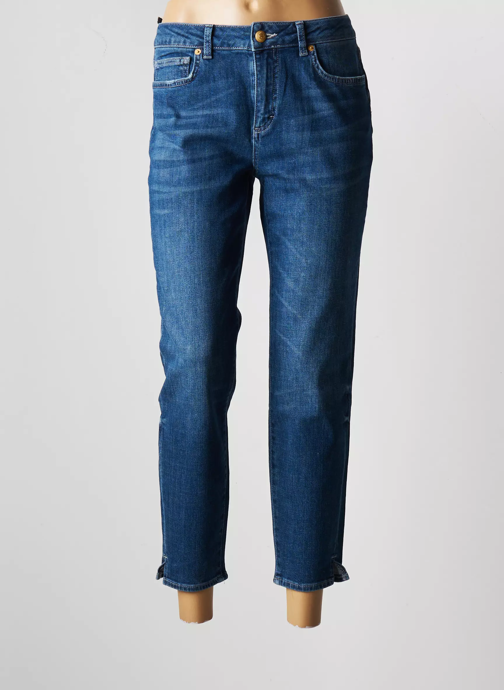 Five Jeans Coupe Slim Femme couleur bleu