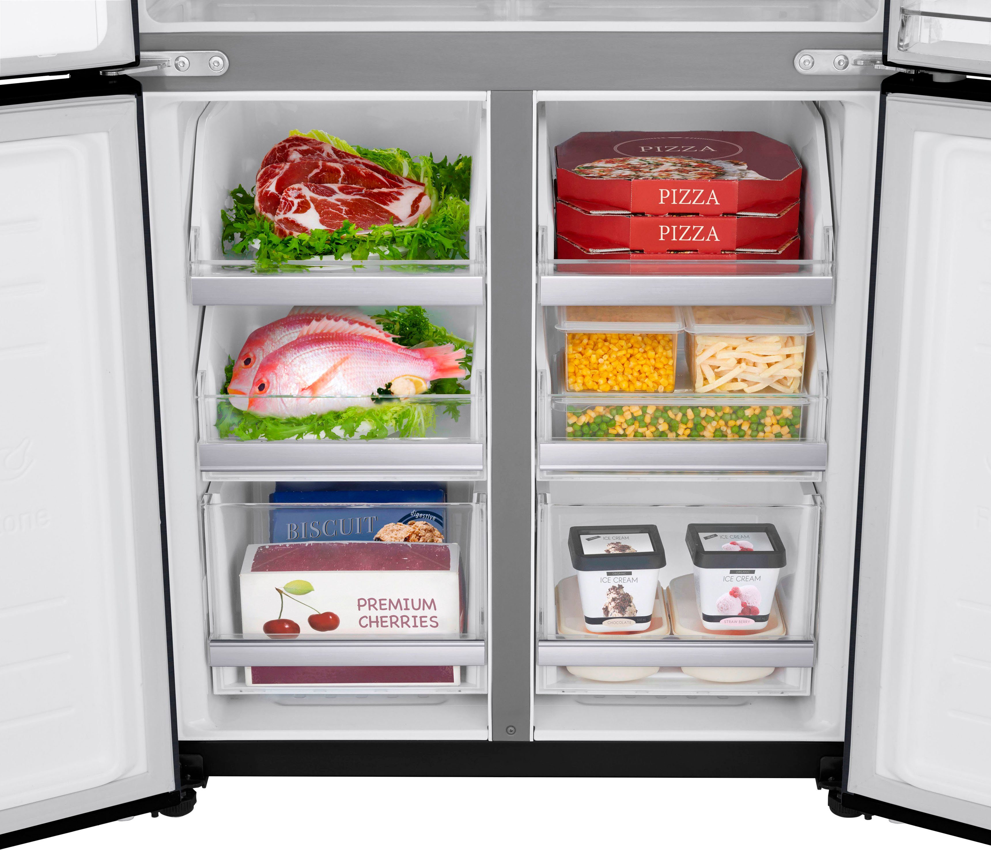 LG Multi Door GMQ844MC5E, 178,7 cm hoch, 83,5 cm breit, InstaView™