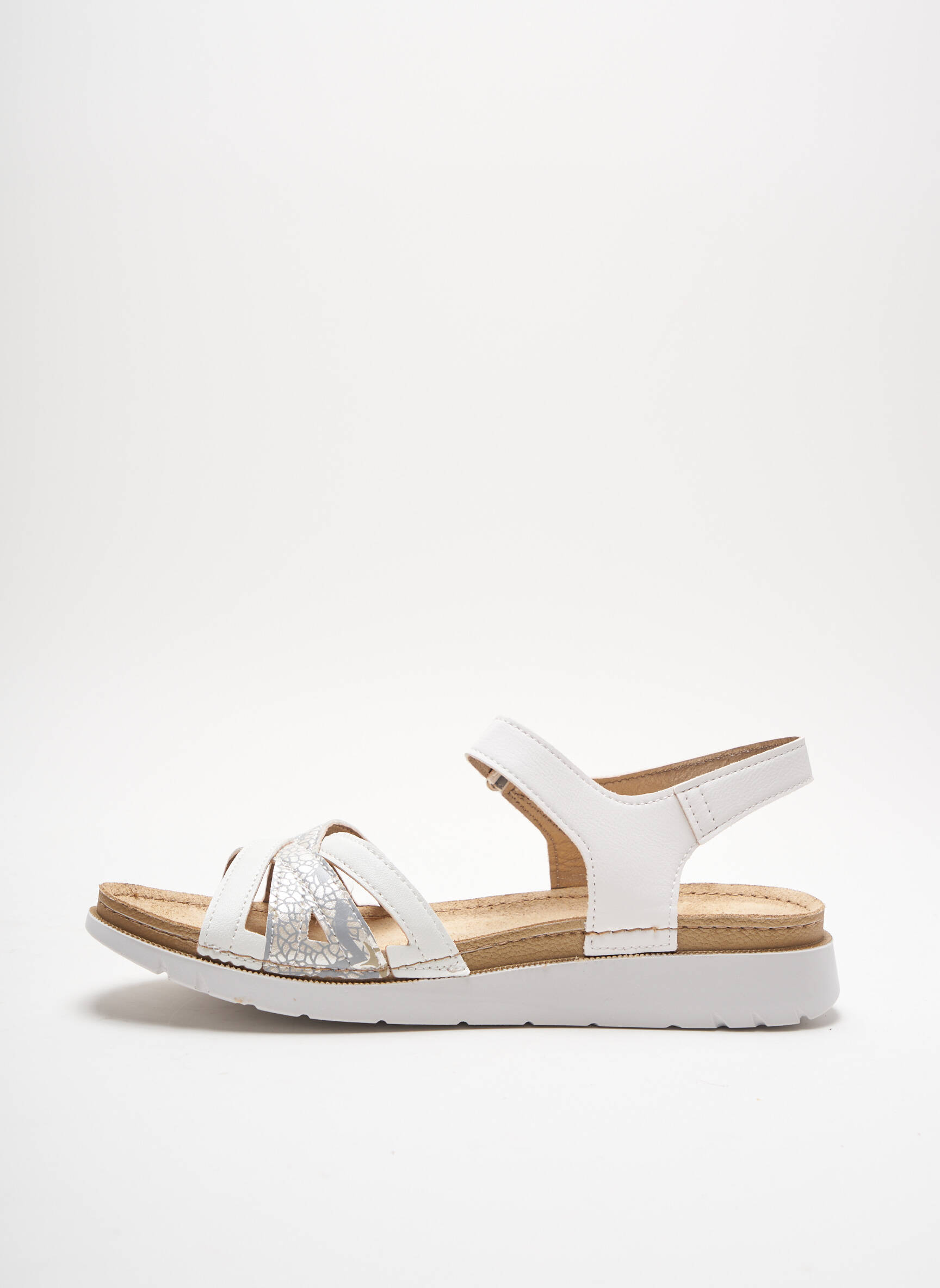 Morango Sandales Nu Pieds Femme couleur blanc
