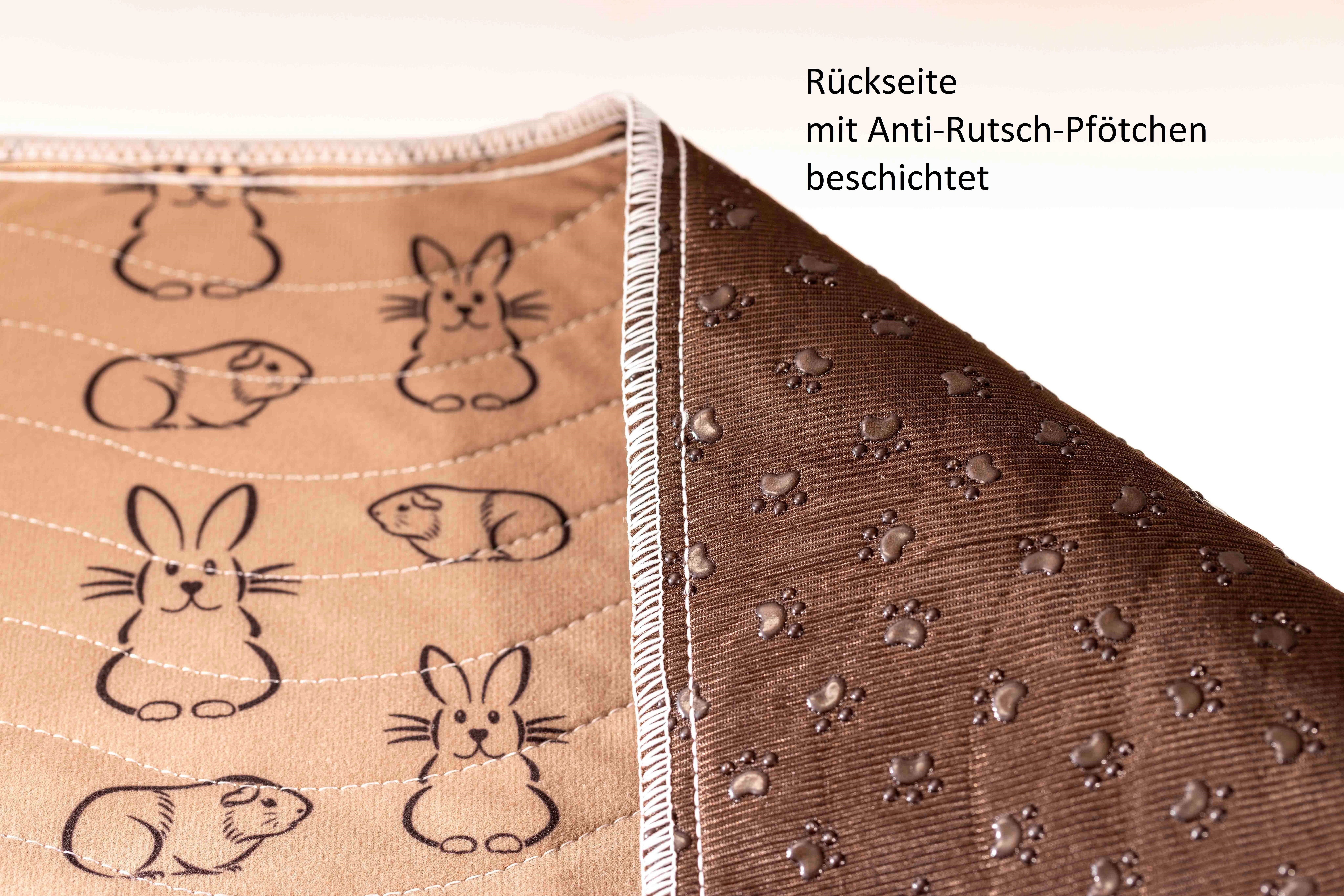 Castejo Hundematte PipiPets Welpenunterlage (3310), flüssigkeitsundurchlässig, waschbar, trocknergeeignet, Welpenunterlage