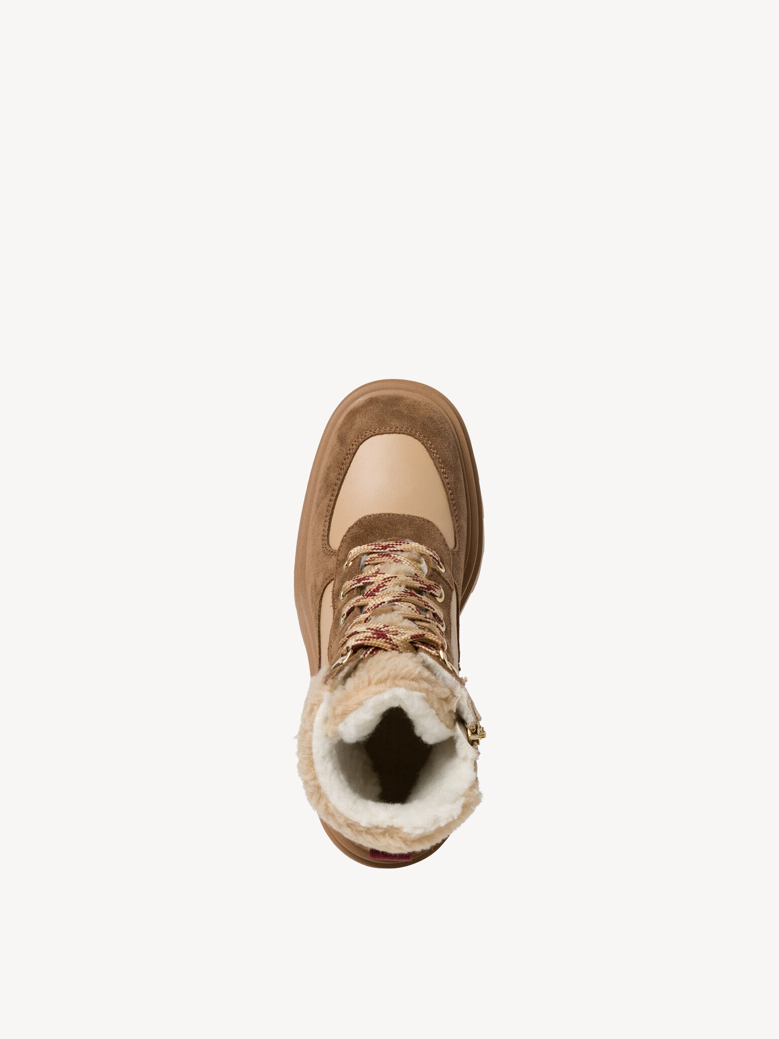 Bottine en cuir - marron doublure chaude