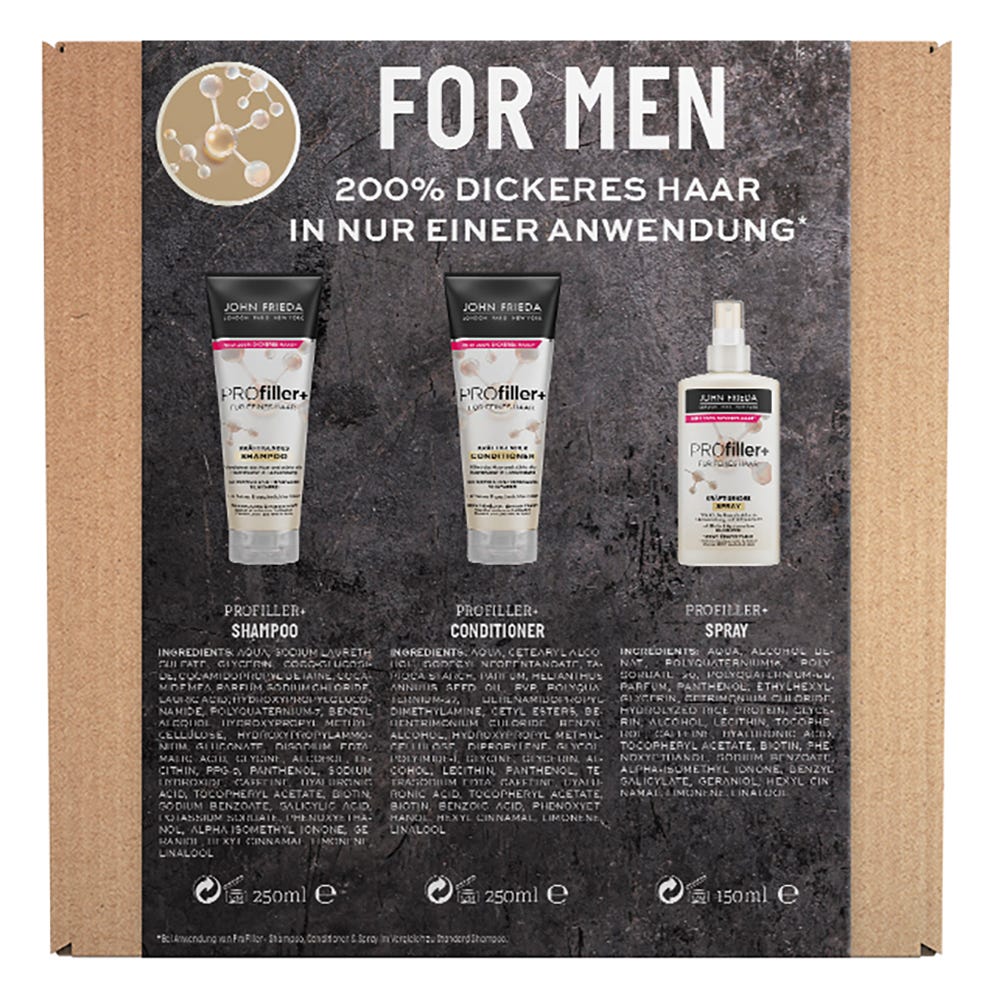 John Frieda Profiller+ Man Vorteils-Set