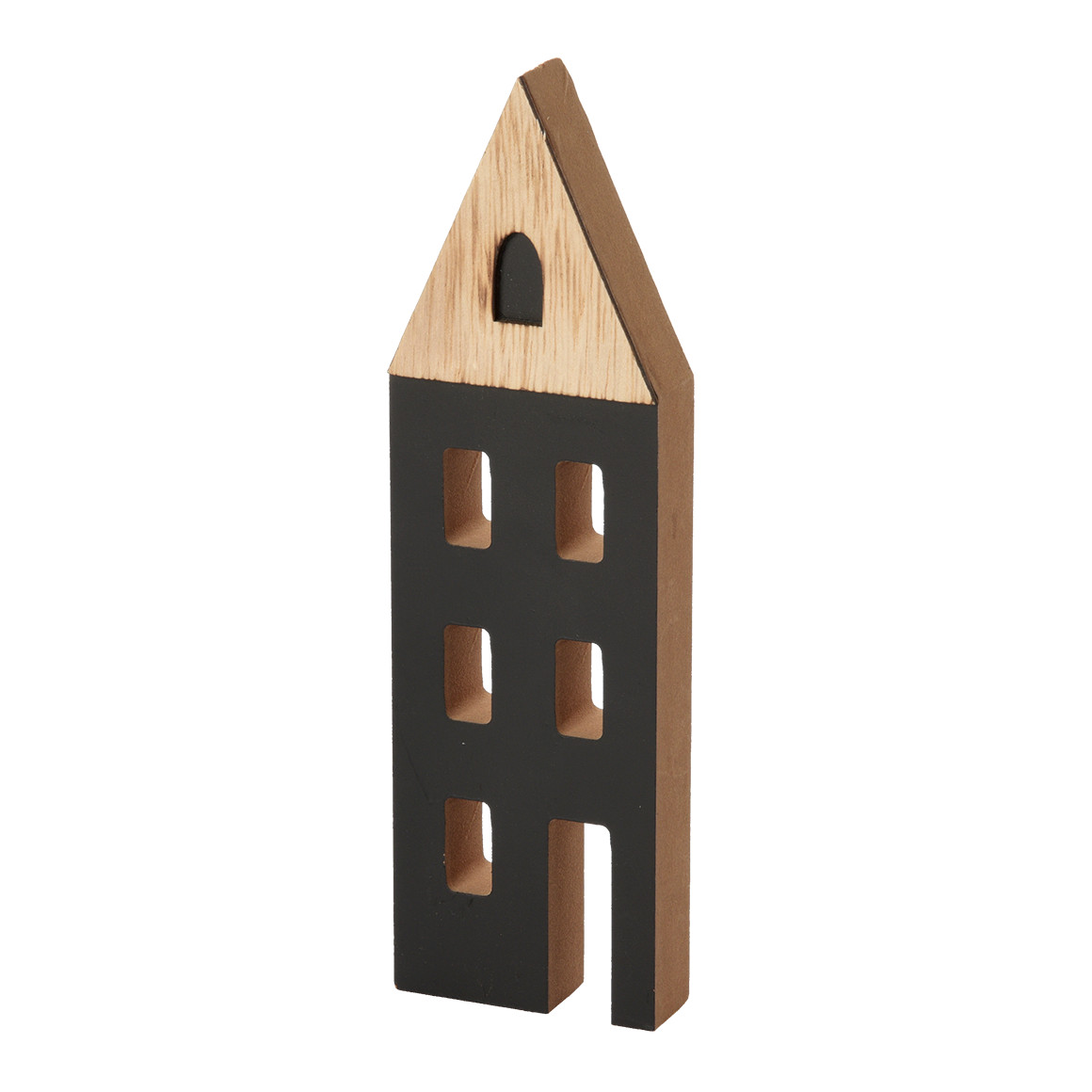 3 Dekohäuschen aus Holz