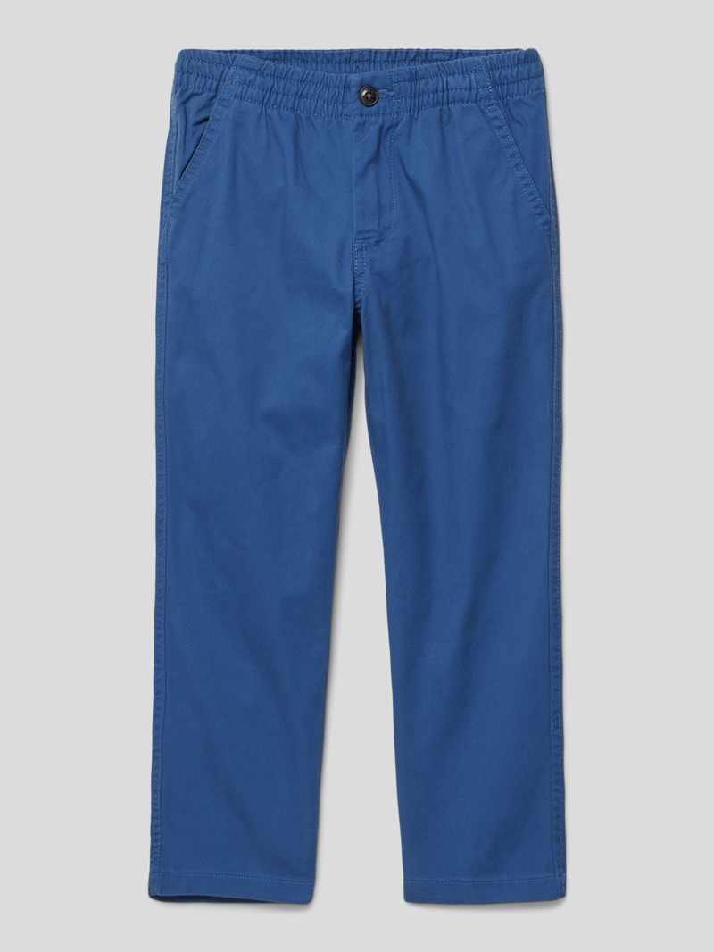 Chino mit Paspeltaschen Modell 'PREPSTER' in rauchblau