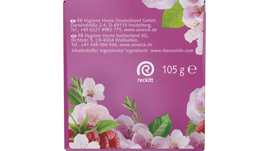 Air Wick Duftkerze Raspberry Rose Splash