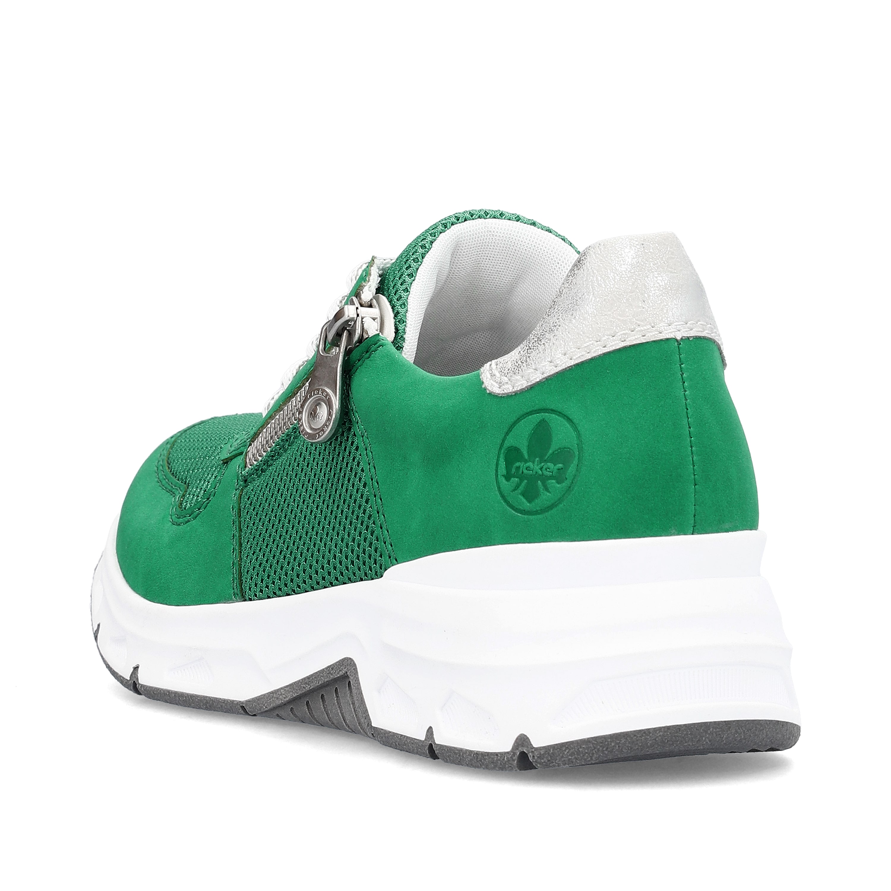 Rieker Damen Sneaker Low grasgrün