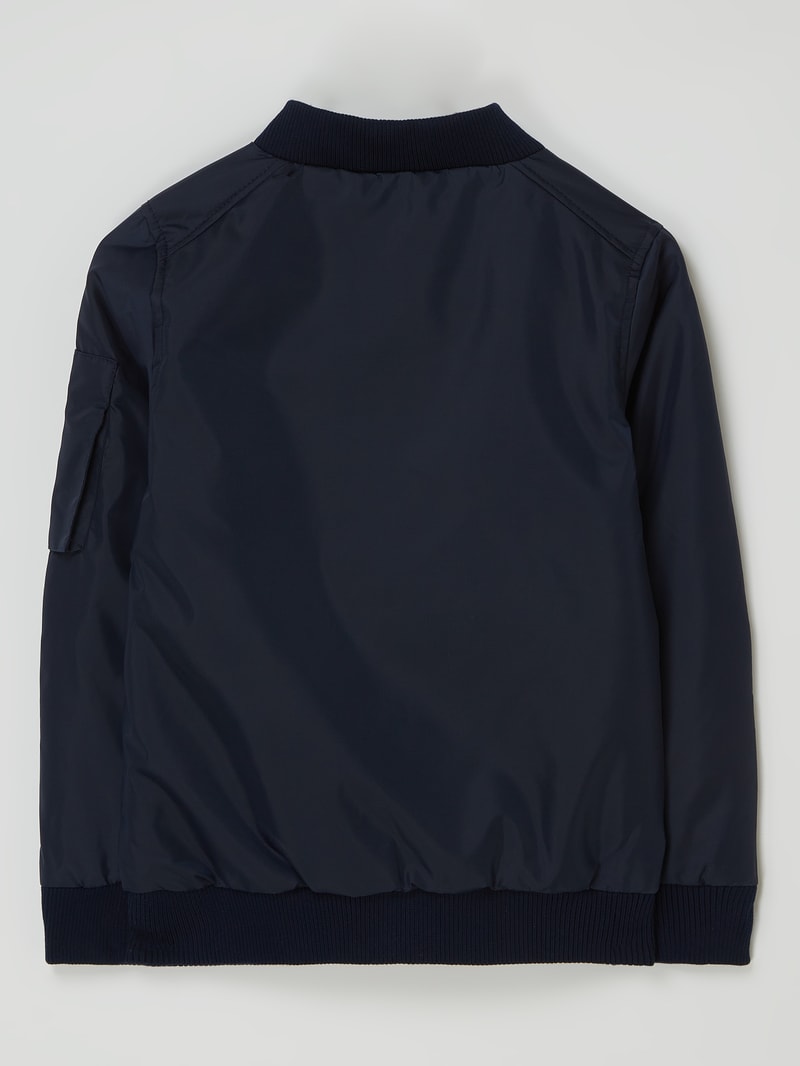 Wendejacke mit Stehkragen Modell 'Tomber' in marineblau