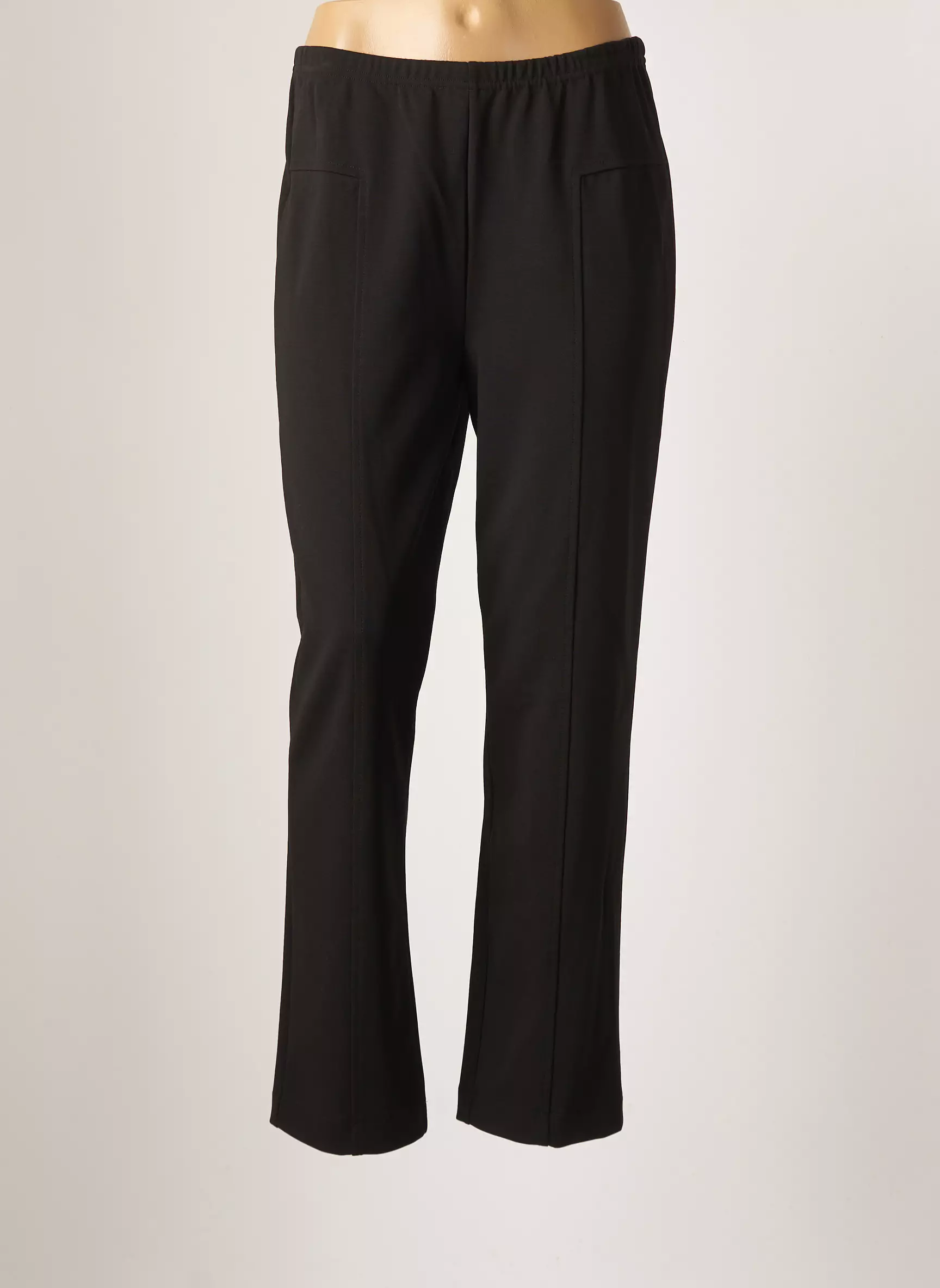 Telmail Pantalons Droits Femme couleur noir