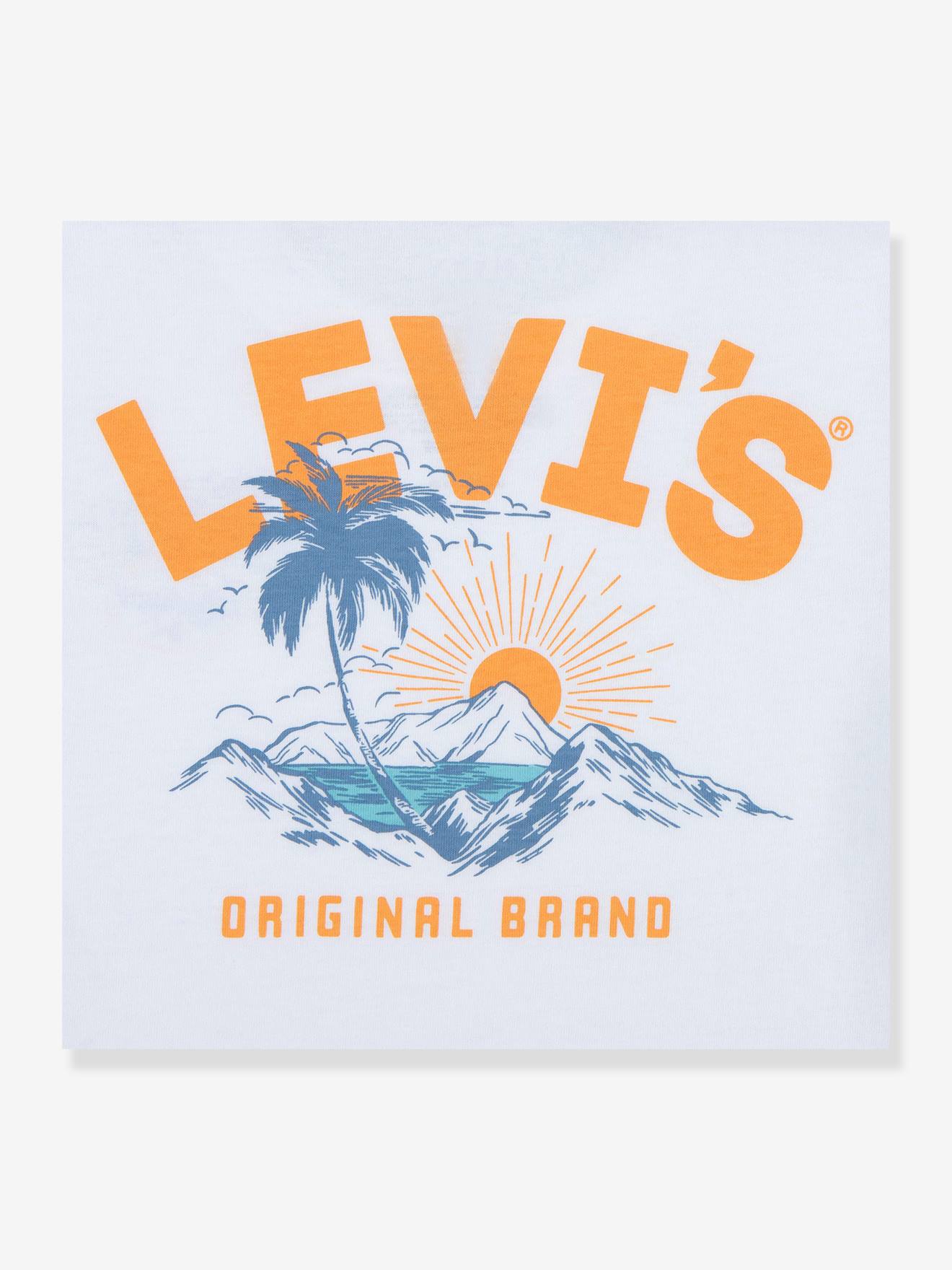 Levis Jungen T-Shirt mit Print Levi's - wollweiß