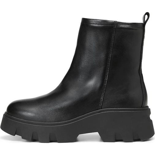 Marc O'Polo Zipper-Stiefel aus glattem Kalbleder