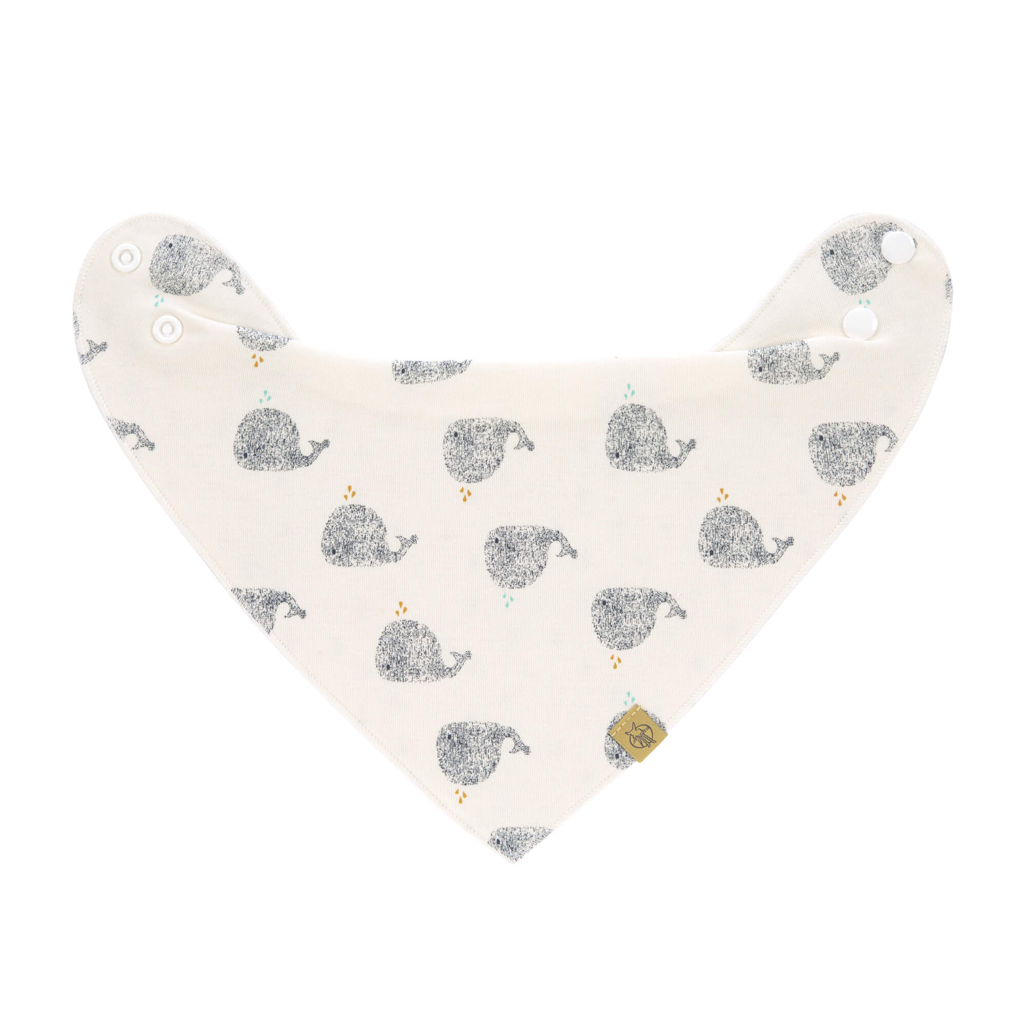 Dreieckstuch Baby - Bandana, Little Water Whale