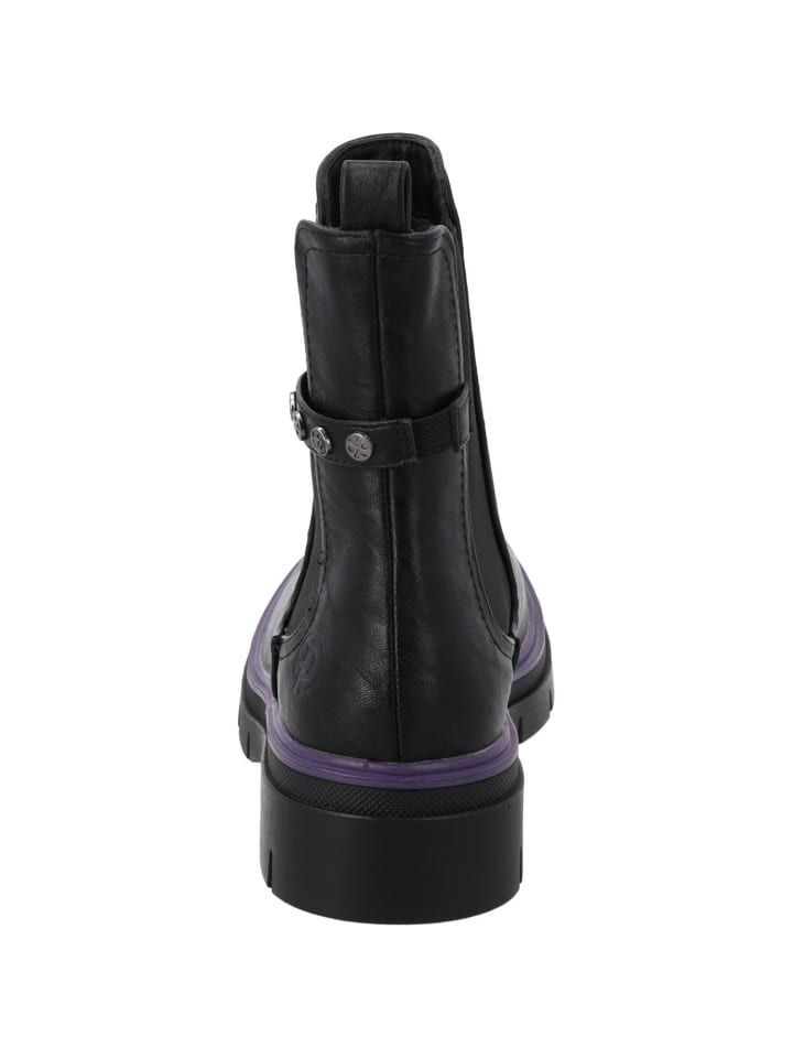 palado Chelsea Boots in black/purple günstig kaufen