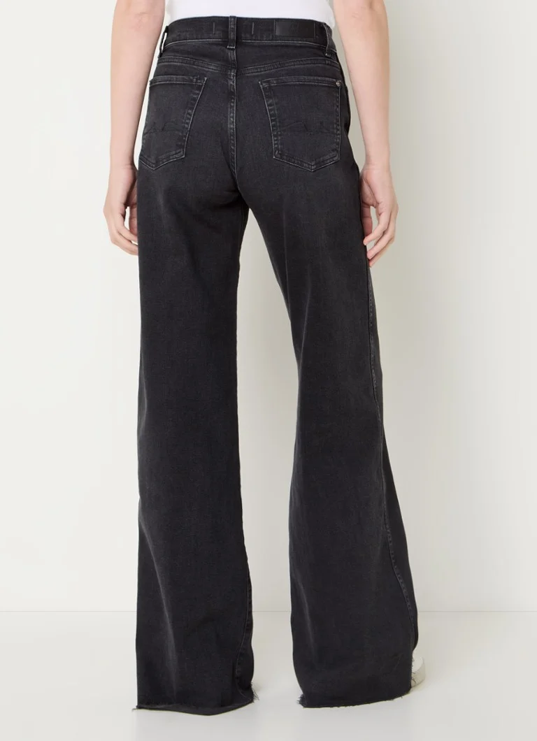 7 For All Mankind Lotta farmerke visokog struka širokog kroja od mješavine liocela