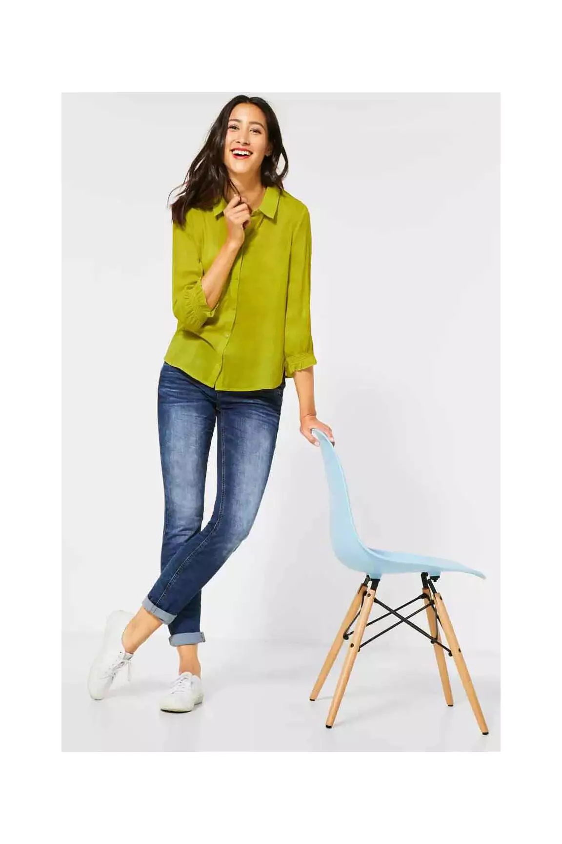 Street One Chemisiers Femme couleur vert